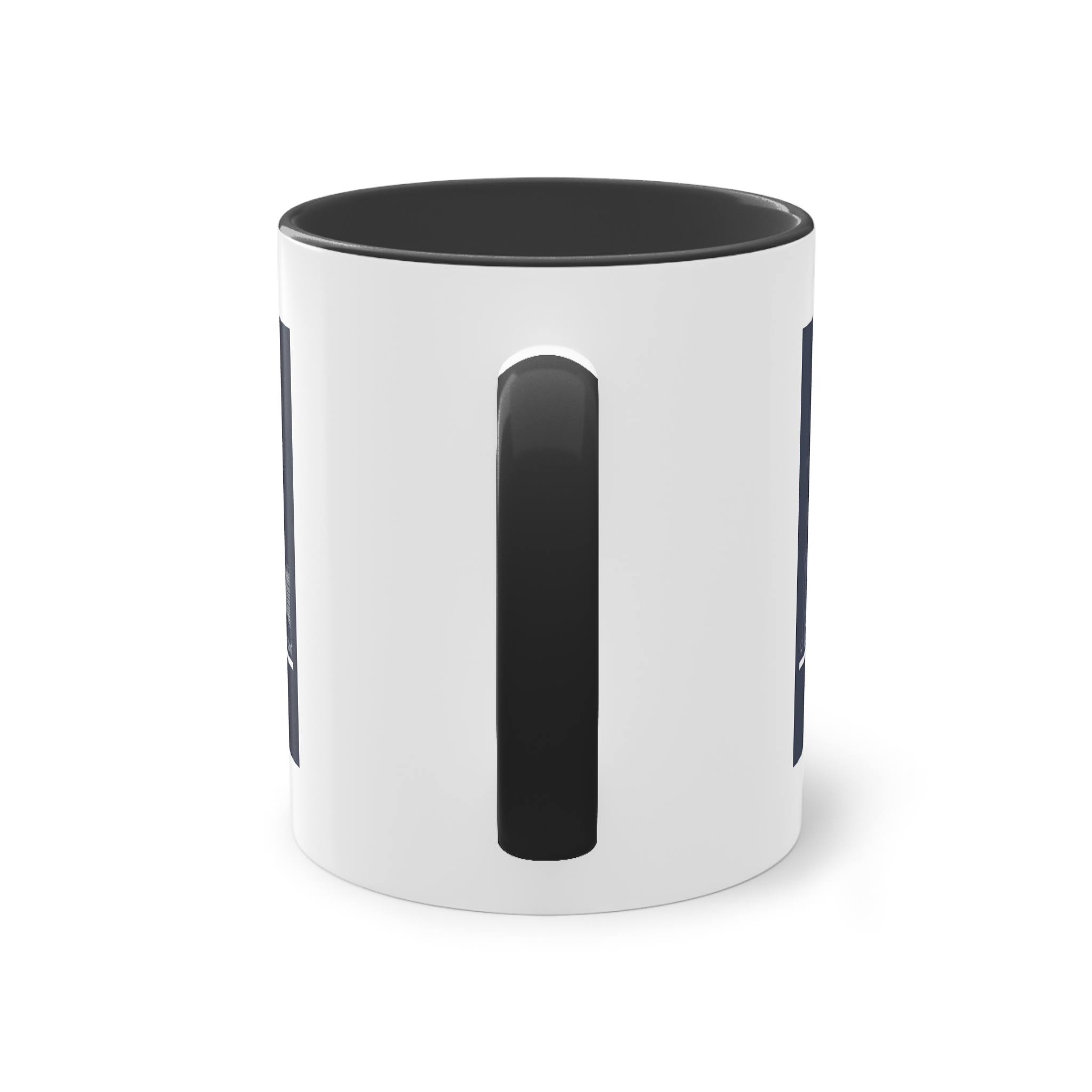 Denver Outline Inverse Two Tone Coffee Mug 11oz - Image 10