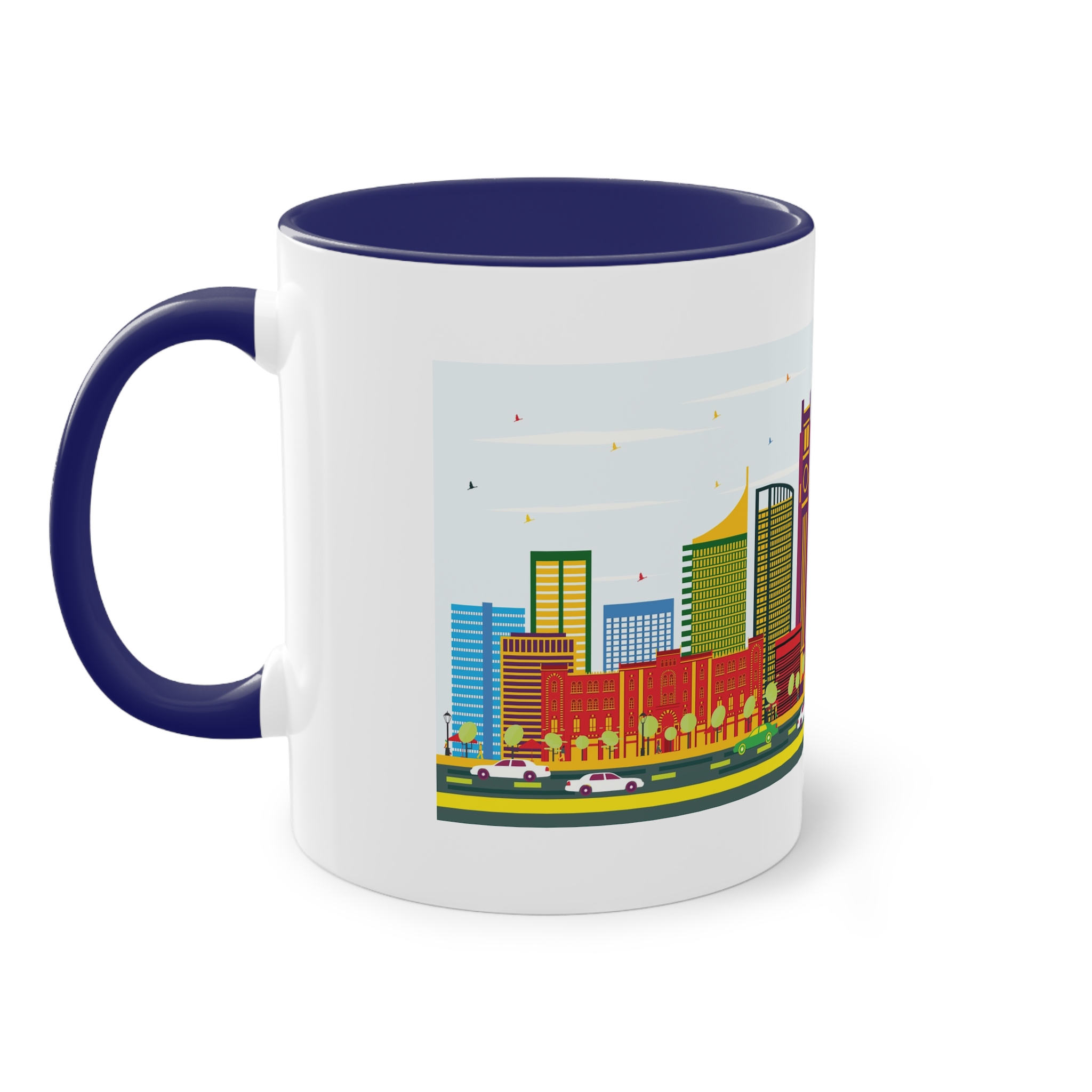 Beirut Color Two Tone Coffee Mug 11oz - Image 43
