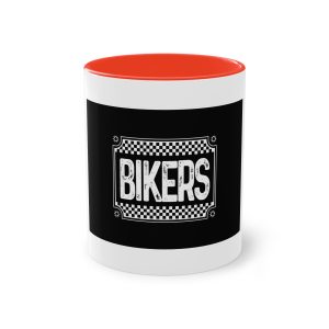 Bikers Two Tone Coffee Mug 11oz