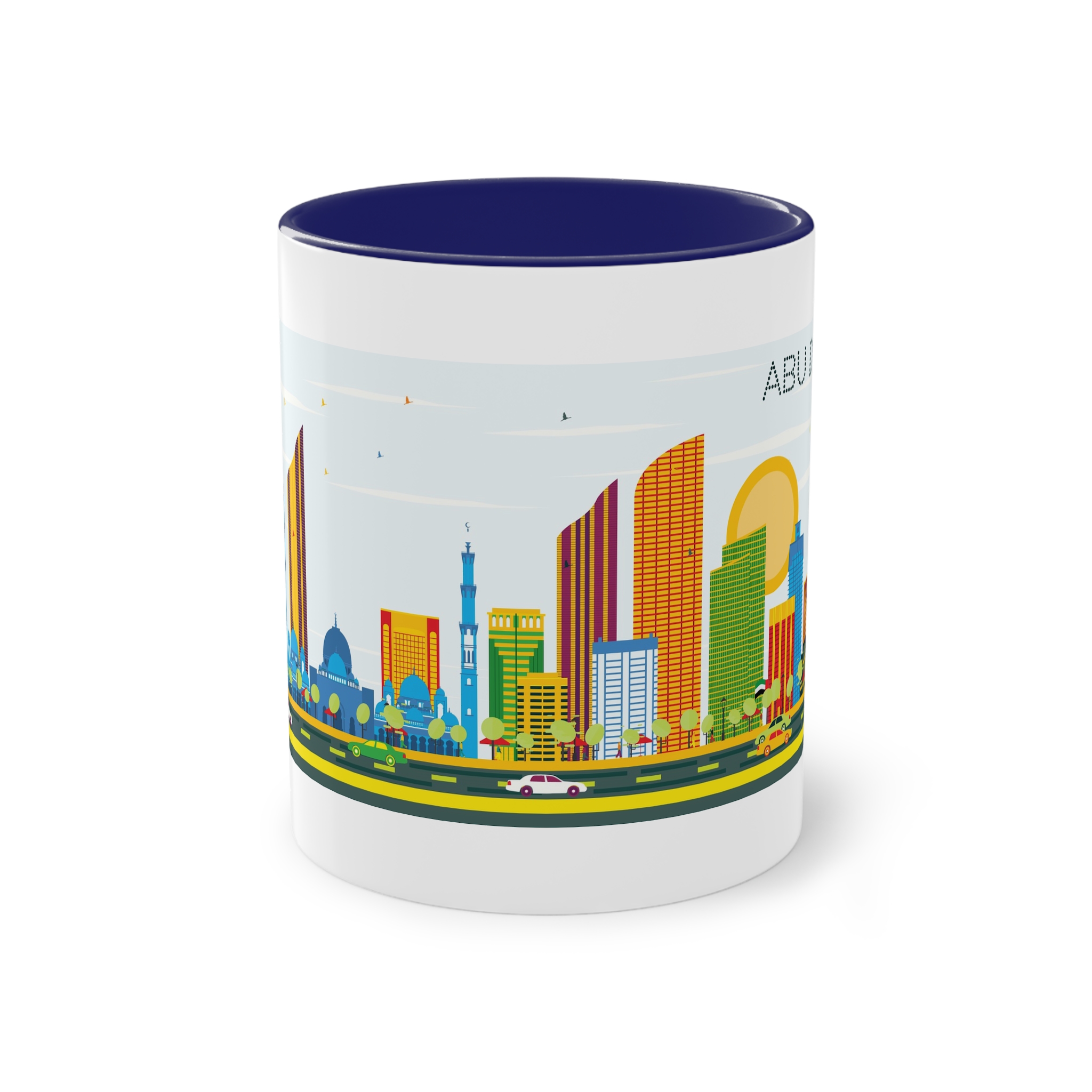 Abu Dhabi Color Two Tone Coffee Mug 11oz - Image 41