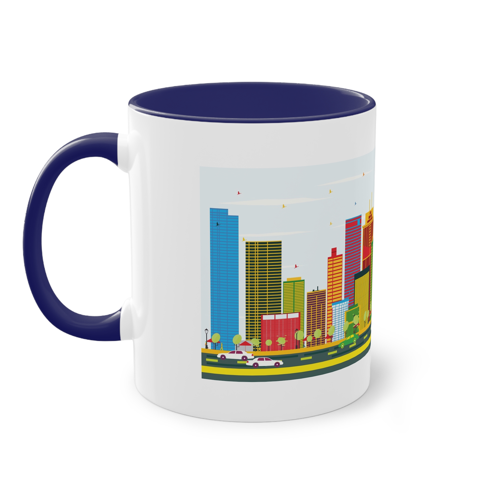 Panama Color Two Tone Coffee Mug 11oz - Image 43