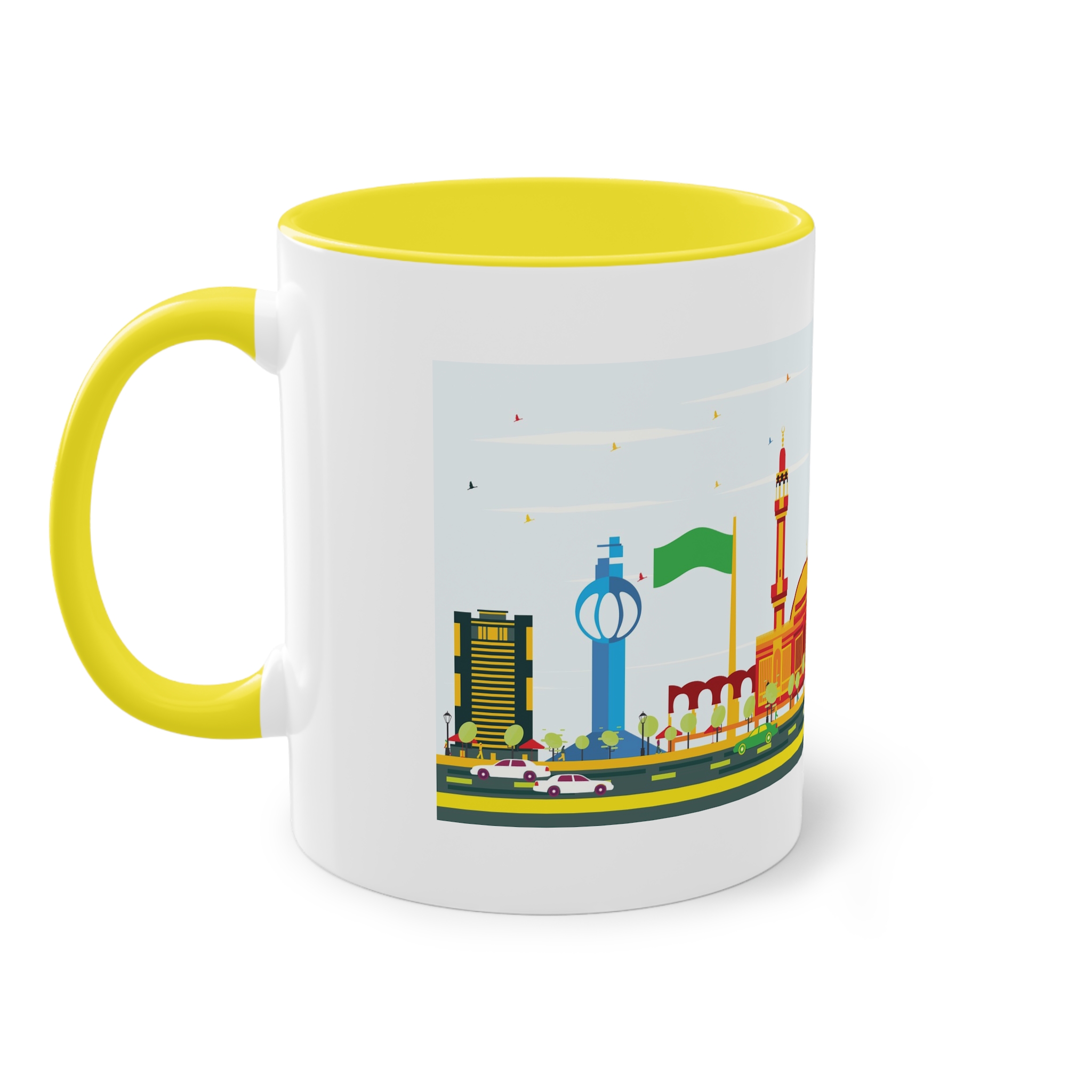 Jeddah Color Two Tone Coffee Mug 11oz - Image 23