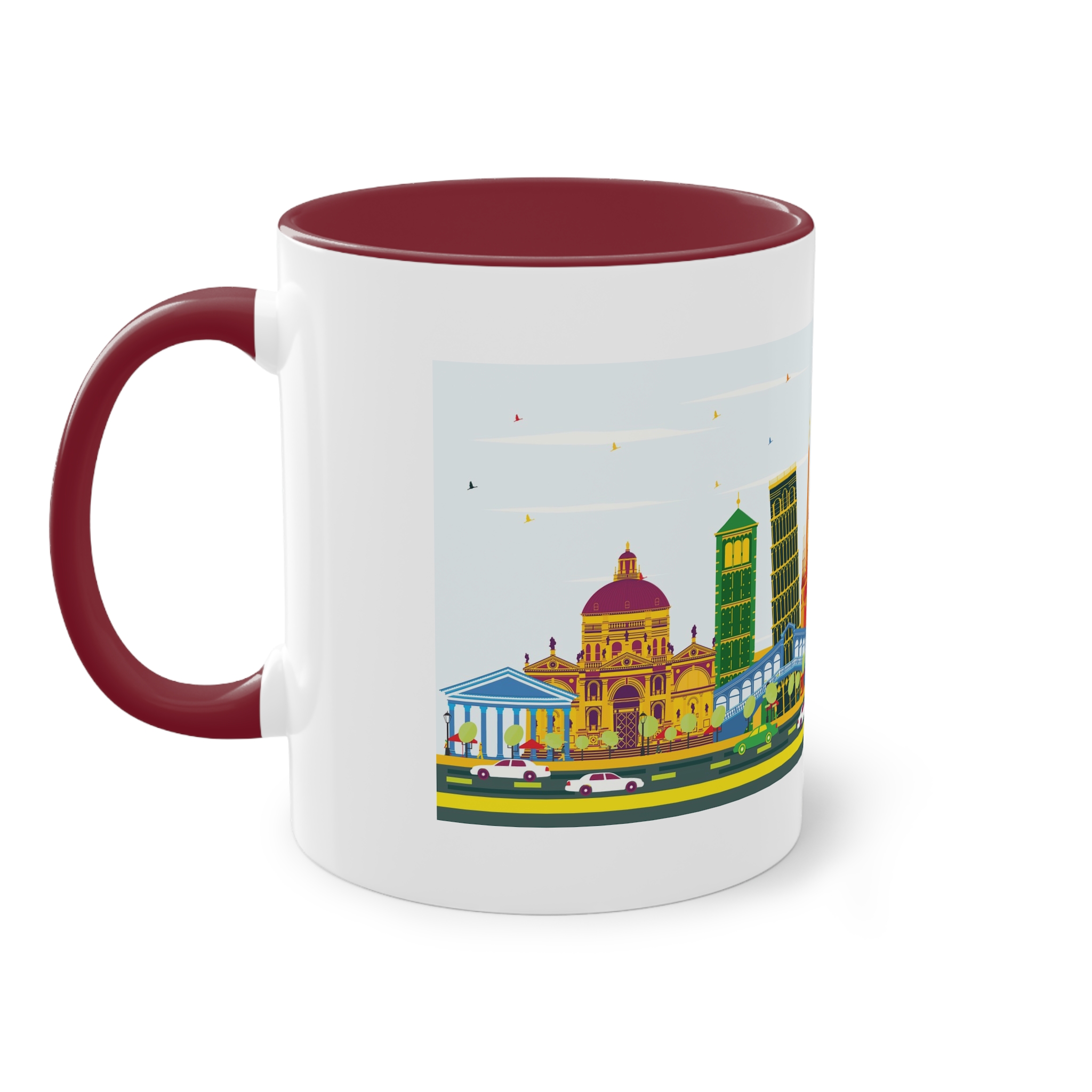 Italy Color Two Tone Coffee Mug 11oz - Image 7