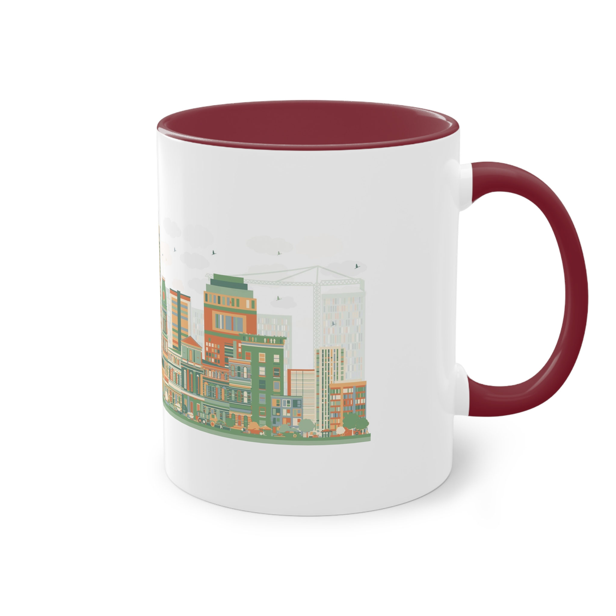 Louisville Ver 1 Two Tone Coffee Mug 11oz - Image 8
