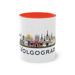 Volgograd Isolated Two Tone Coffee Mug 11oz