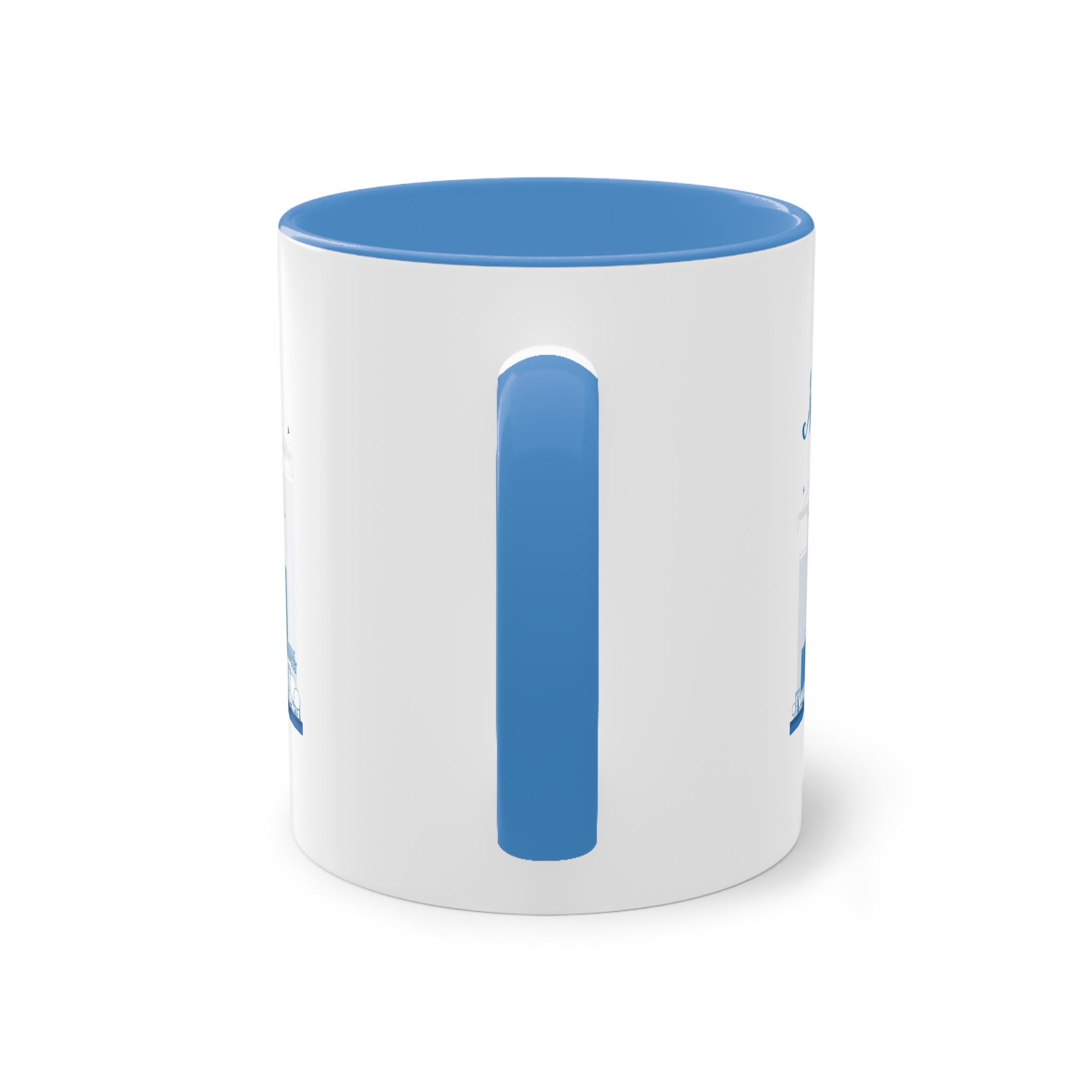 Moscow New Outline Two Tone Coffee Mug 11oz - Image 34