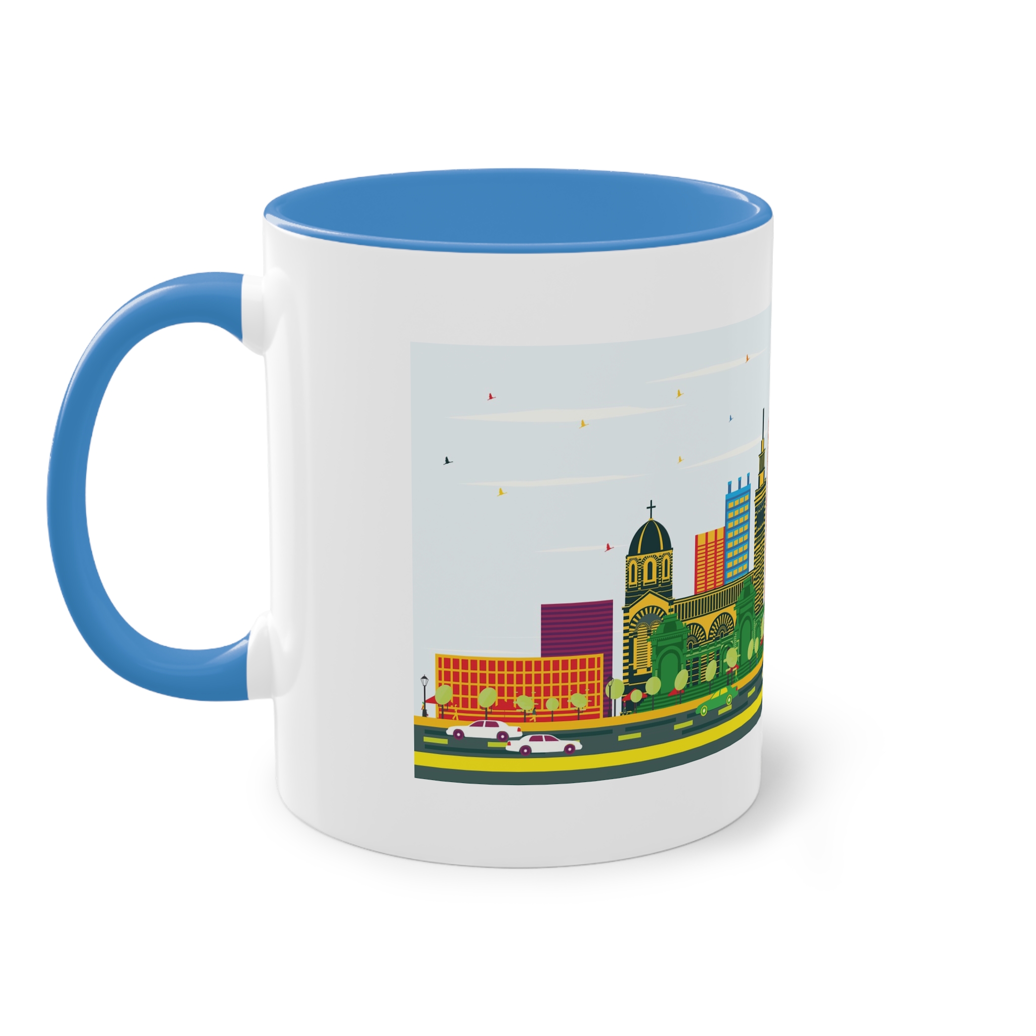 Marseille Color Two Tone Coffee Mug 11oz - Image 35