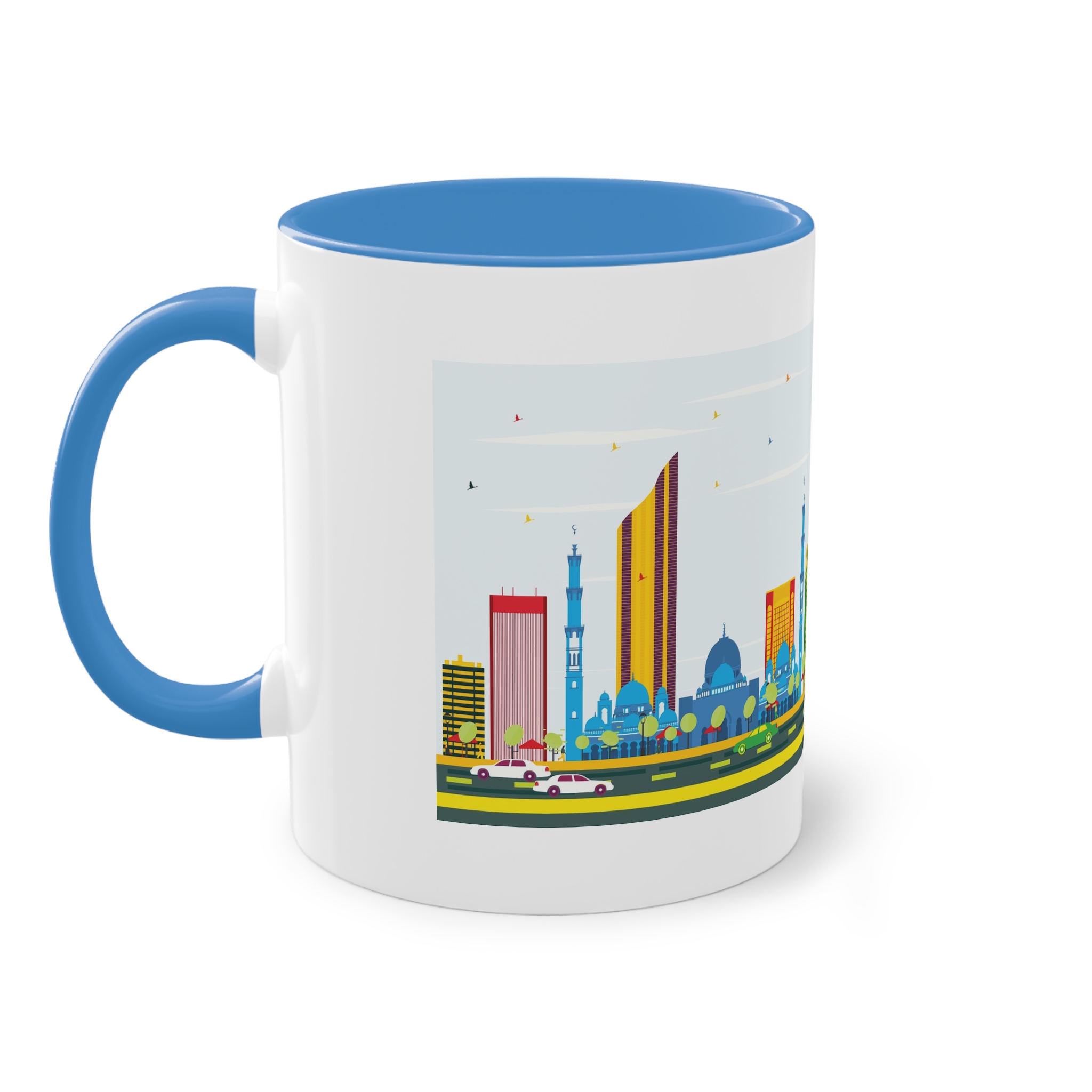 Abu Dhabi Color Two Tone Coffee Mug 11oz - Image 35