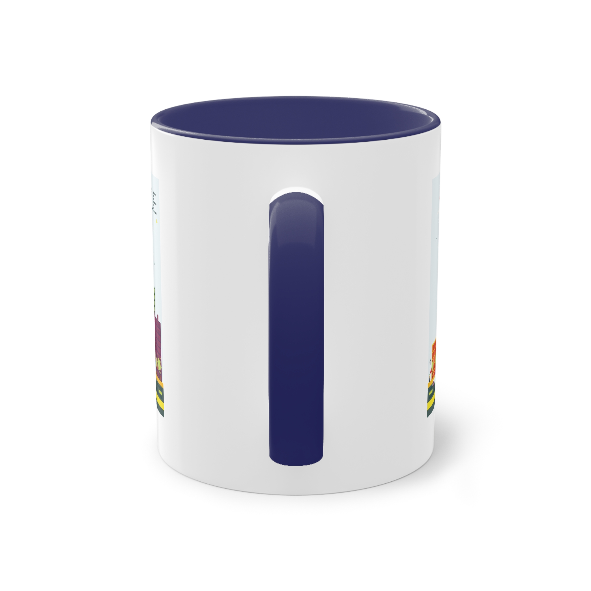 Marseille Color Two Tone Coffee Mug 11oz - Image 42