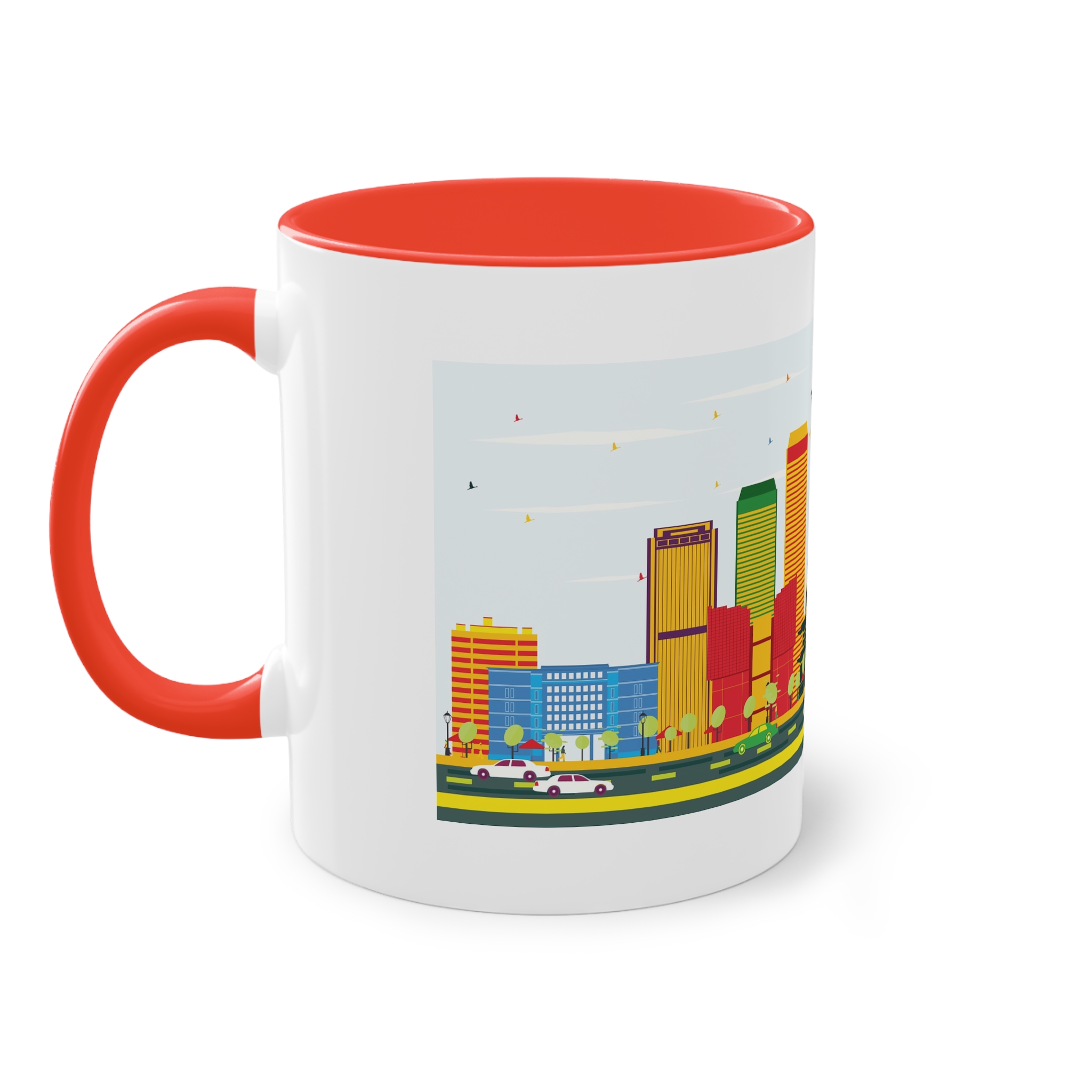 Osaka Color Two Tone Coffee Mug 11oz - Image 3