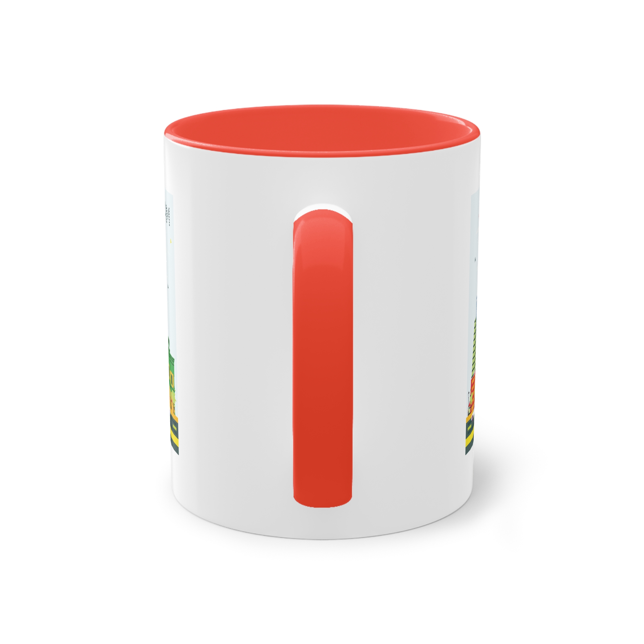 Visakhapatnam Color Two Tone Coffee Mug 11oz - Image 2