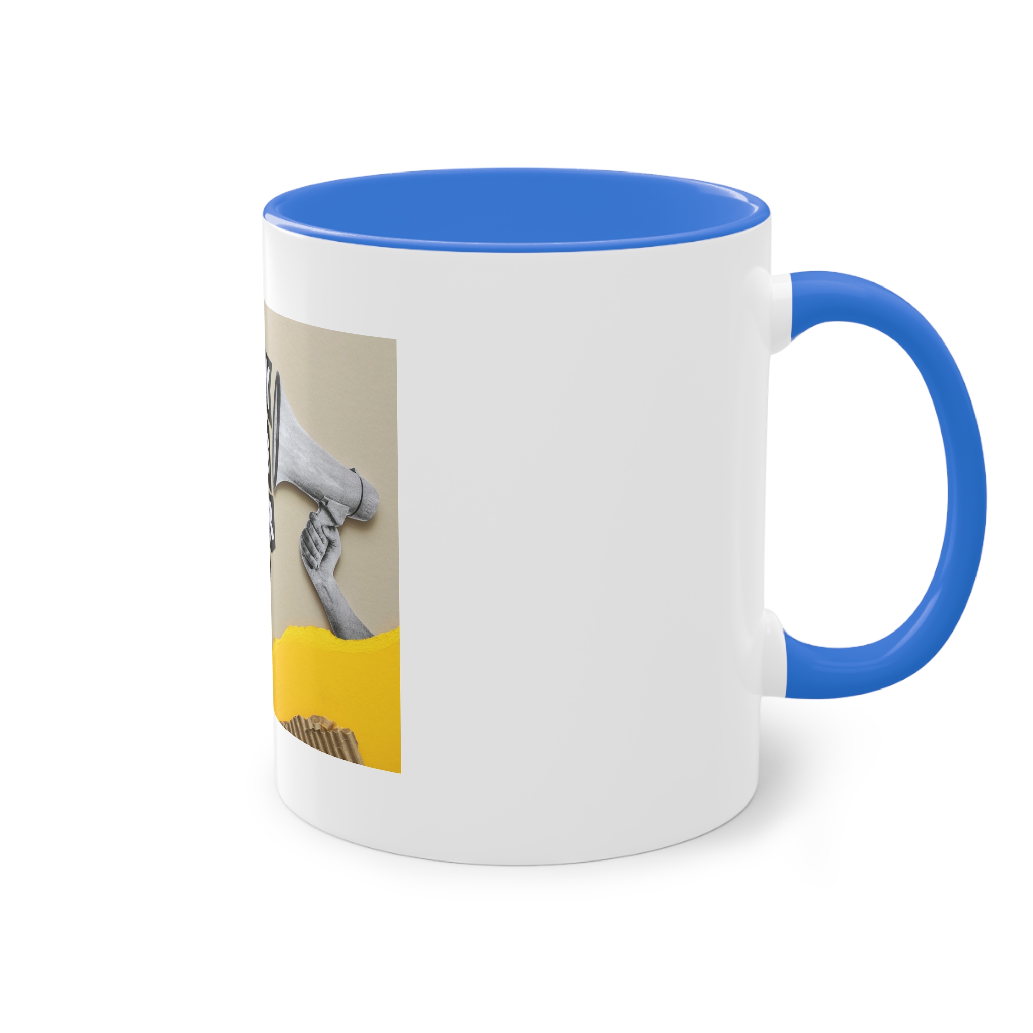 Black Lives Matter Collage Two Tone Coffee Mug 11oz - Image 40