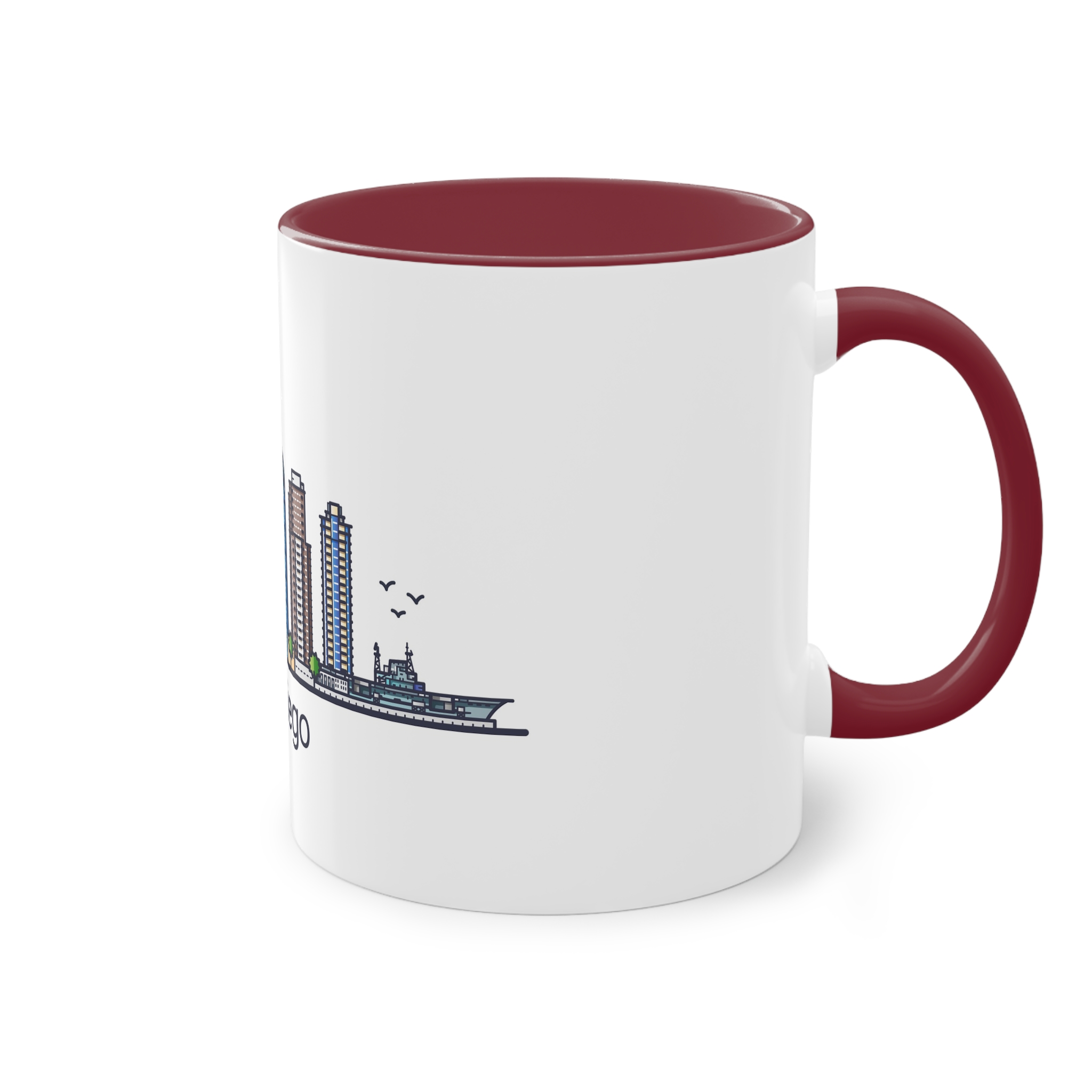 Original Design 93A44E Two Tone Coffee Mug 11oz - Image 8