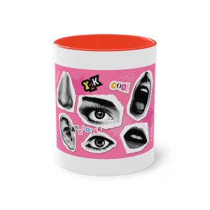 Awsome Collage Two Tone Coffee Mug 11oz