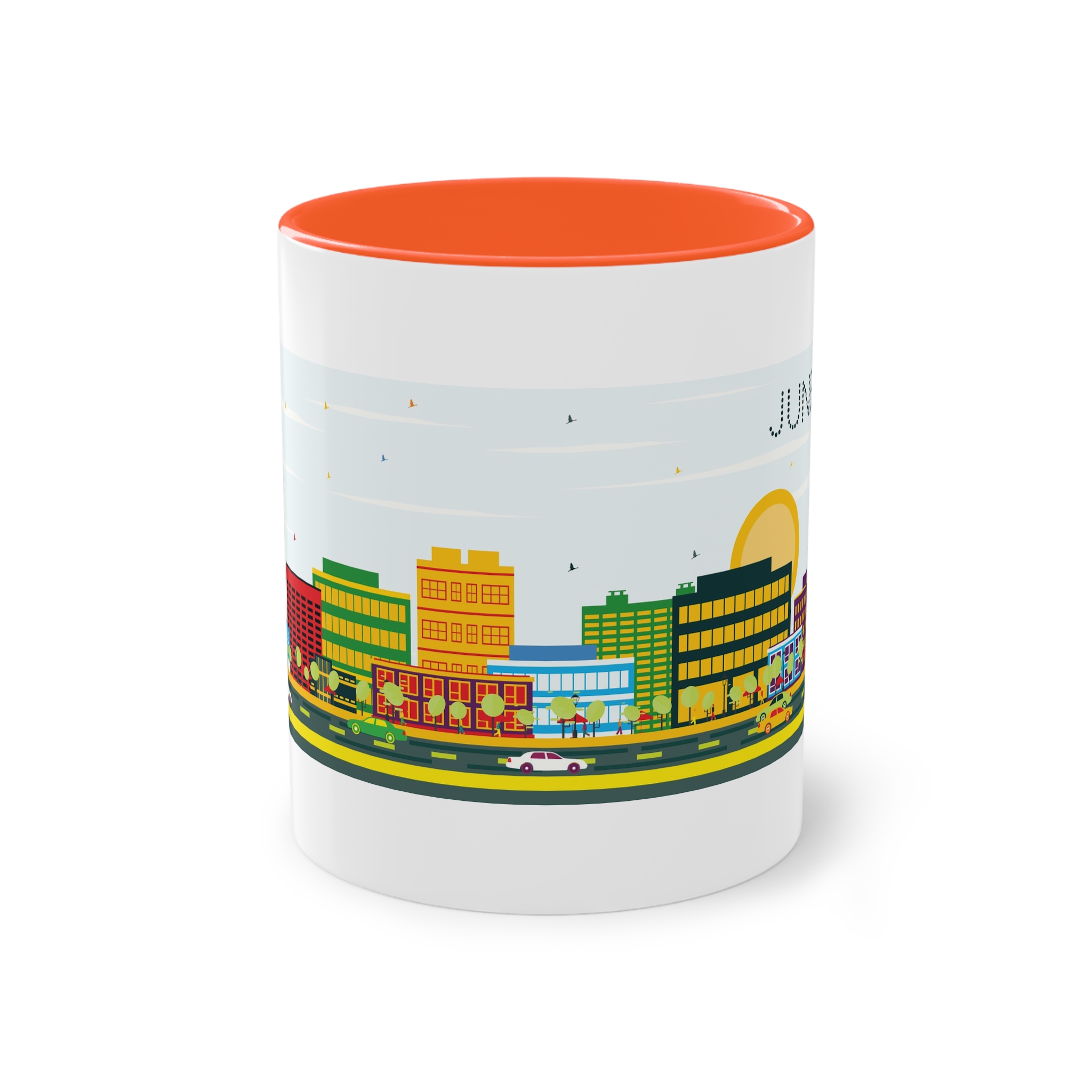 Juneau Color Two Tone Coffee Mug 11oz - Image 13