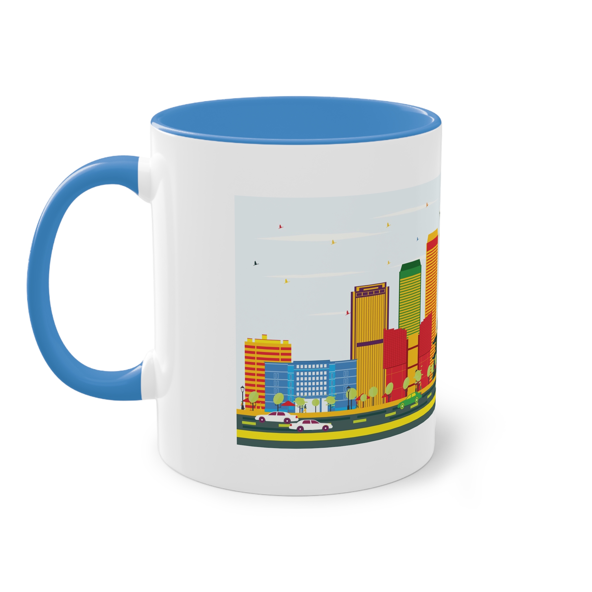 Osaka Color Two Tone Coffee Mug 11oz - Image 35