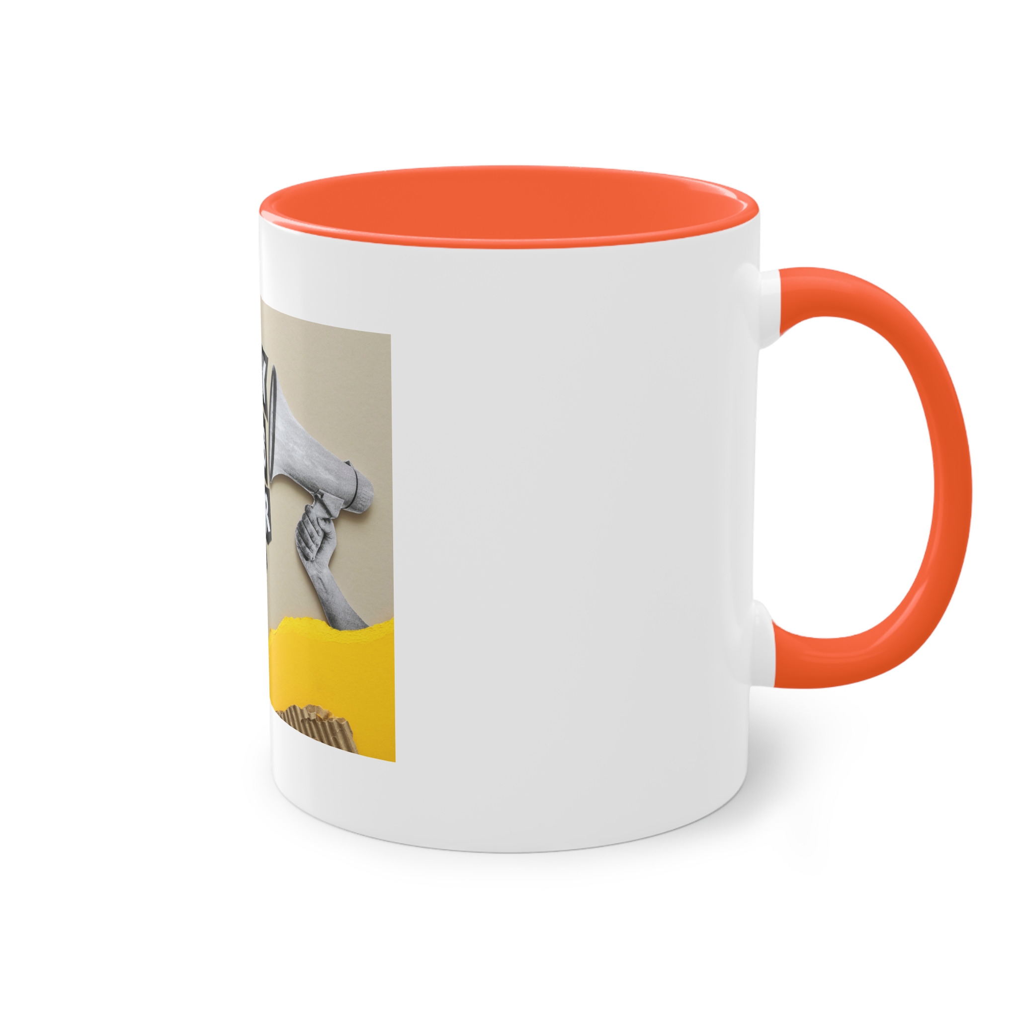 Black Lives Matter Collage Two Tone Coffee Mug 11oz - Image 16