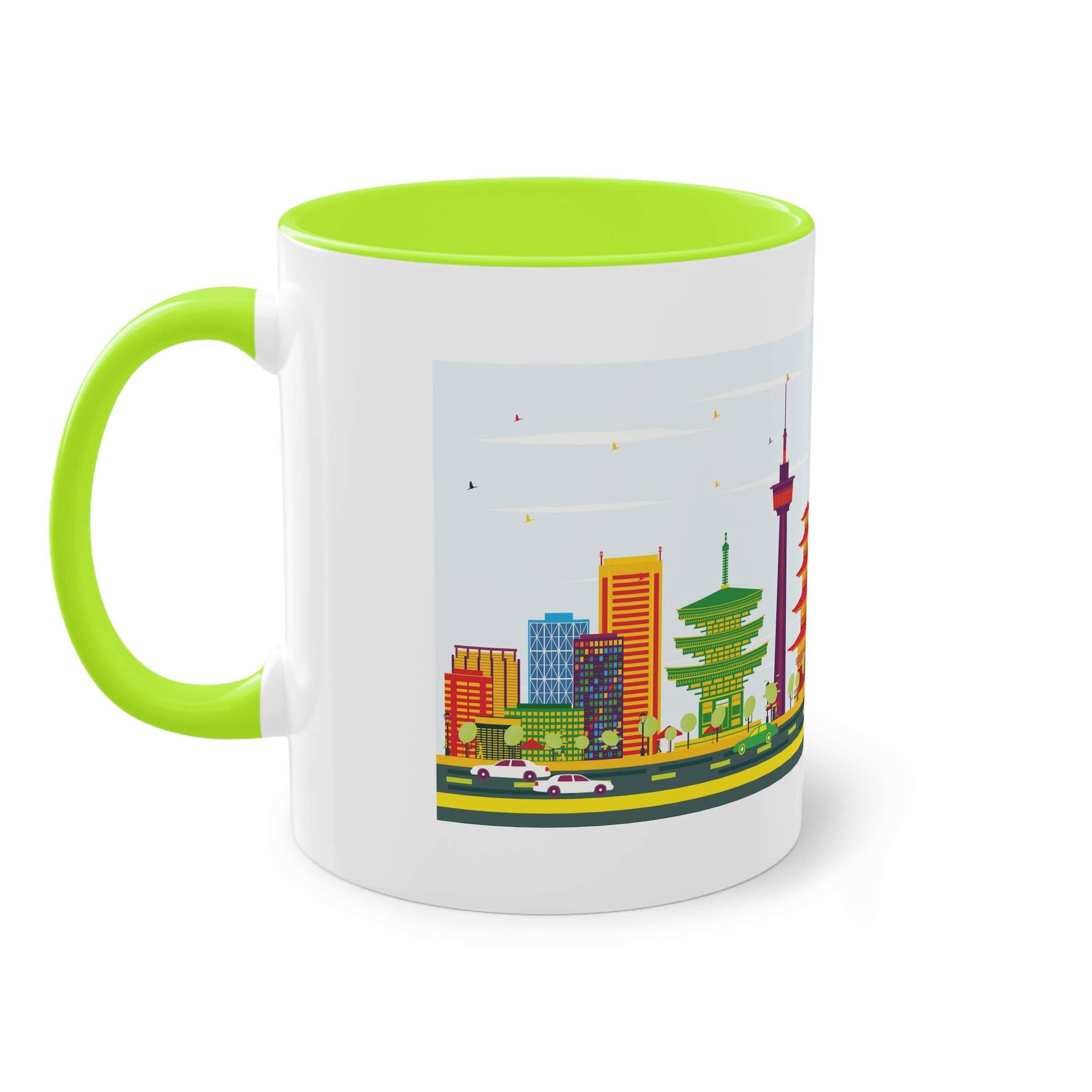 Kyoto Color Two Tone Coffee Mug 11oz - Image 27