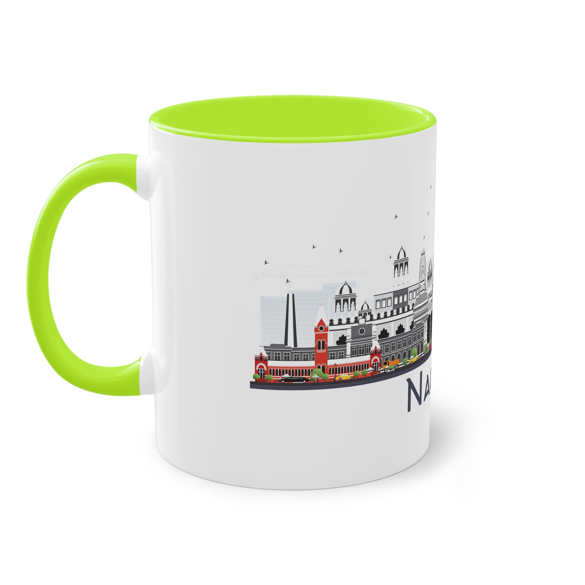 Nagpur Isolated Two Tone Coffee Mug 11oz - Image 27