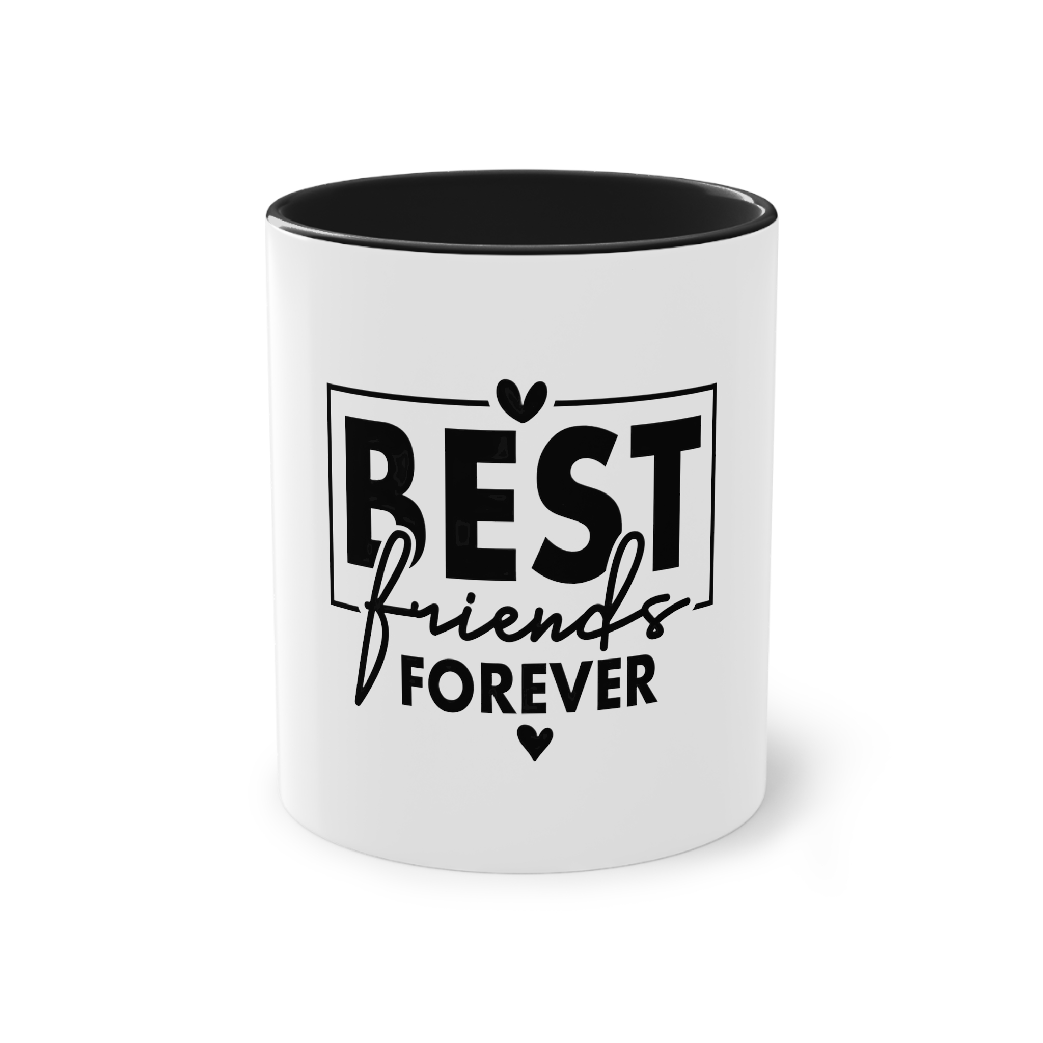 Best Friends Forever Copia Two Tone Coffee Mug 11oz - Image 9