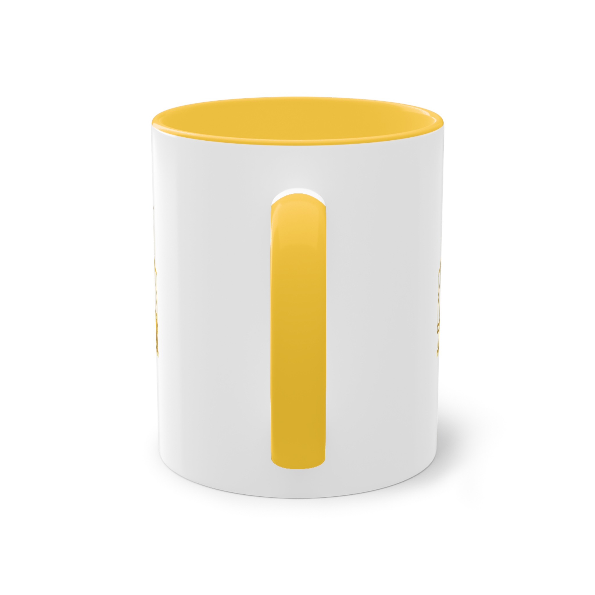 Kolkata Silhouette Golden 1 Two Tone Coffee Mug 11oz - Image 18