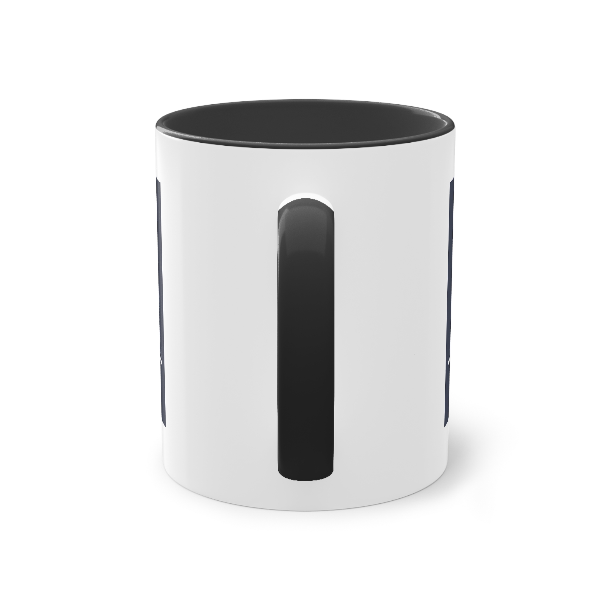 Cayenne Outline Inverse Two Tone Coffee Mug 11oz - Image 10