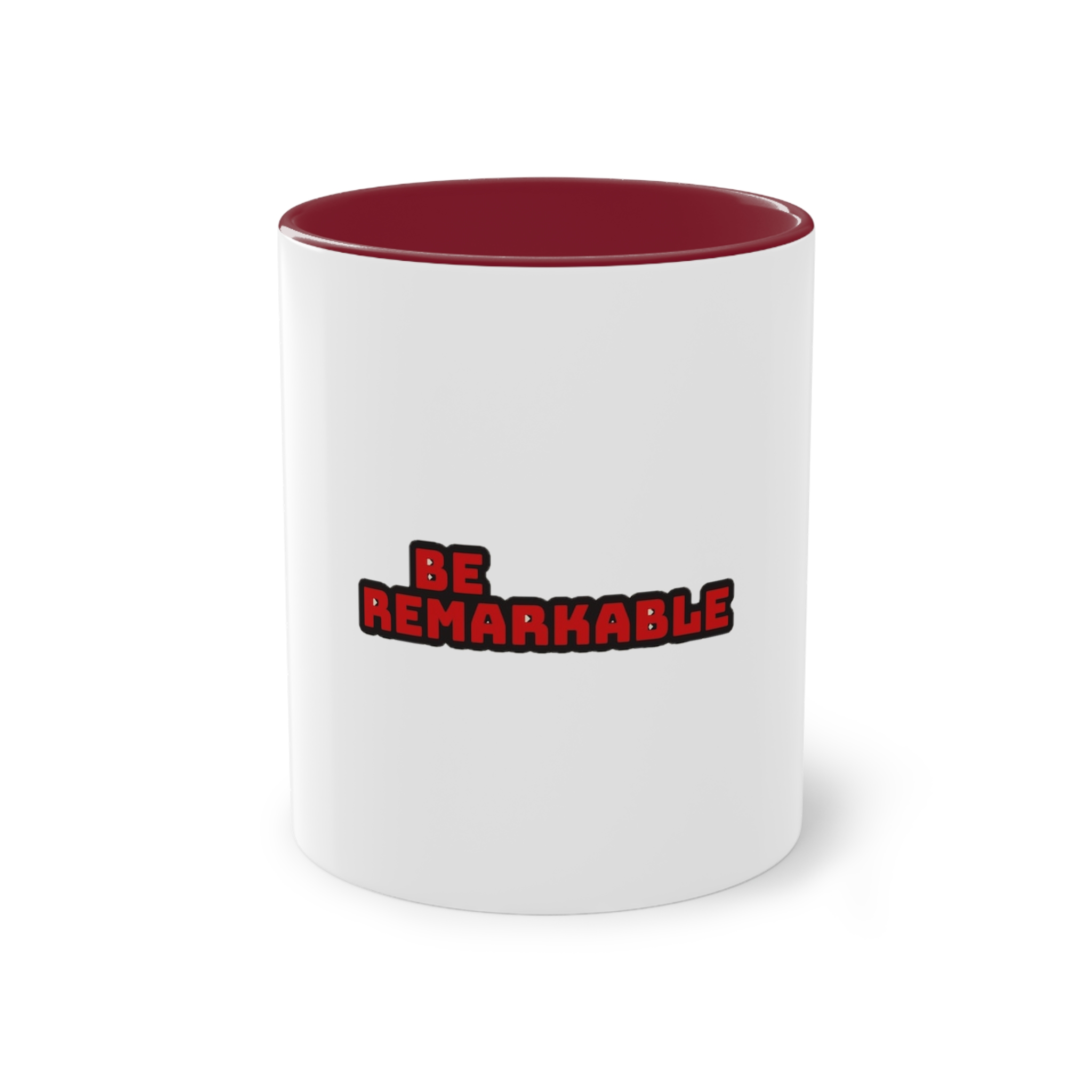 Be Remarkable Two Tone Coffee Mug 11oz - Image 5