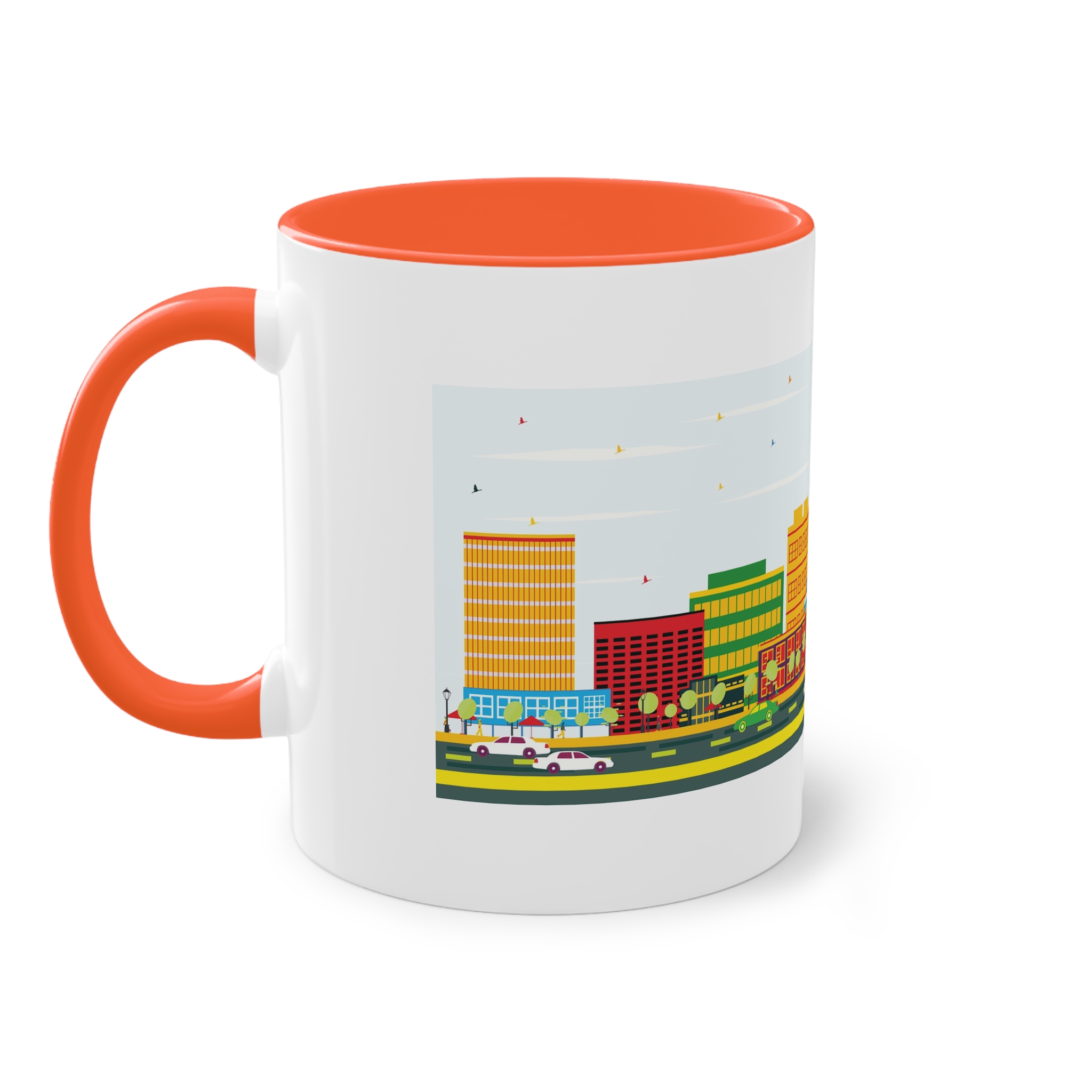Juneau Color Two Tone Coffee Mug 11oz - Image 15