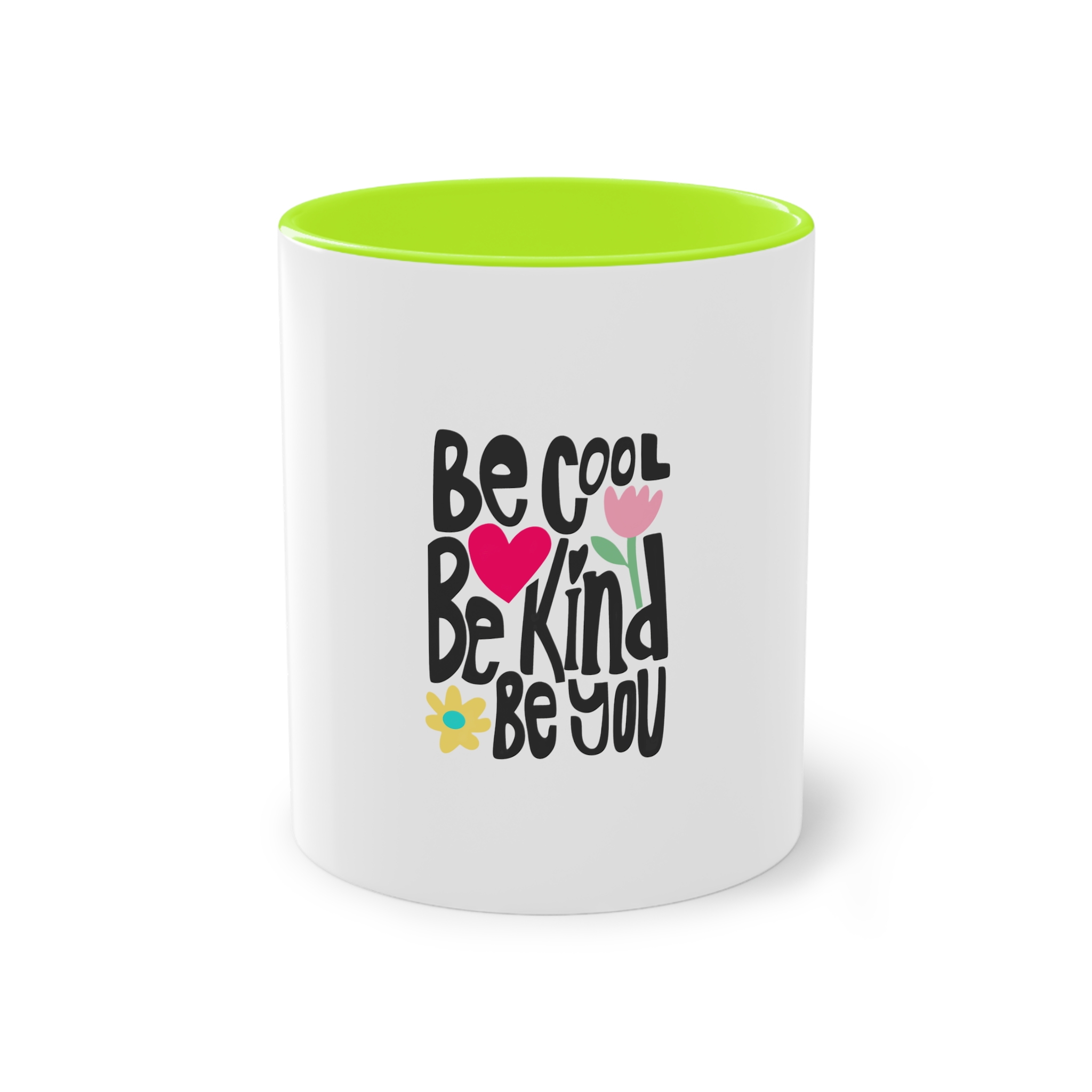 Be Cool Be Kind Be You Two Tone Coffee Mug 11oz - Image 25