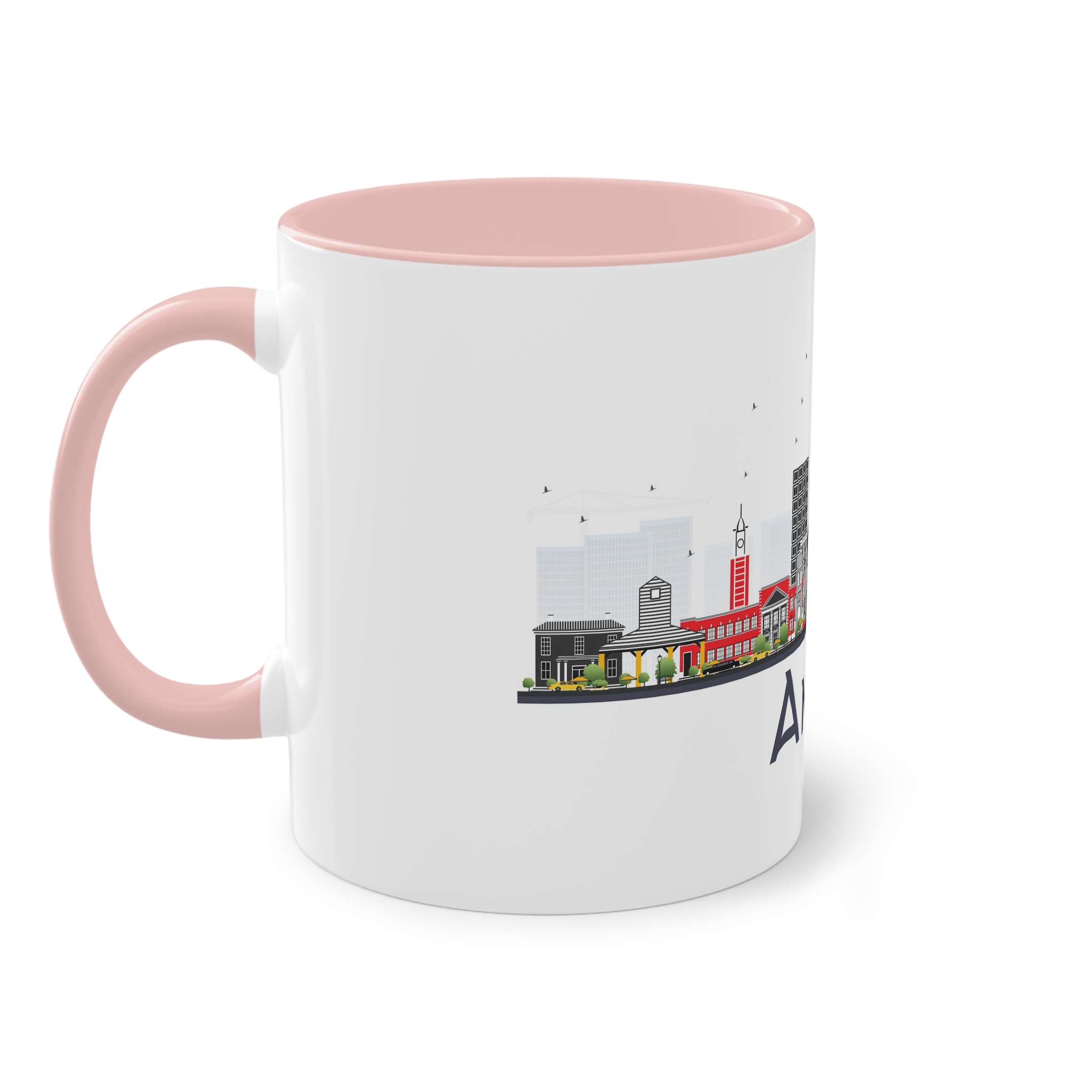 Ames Isolated Two Tone Coffee Mug 11oz - Image 47