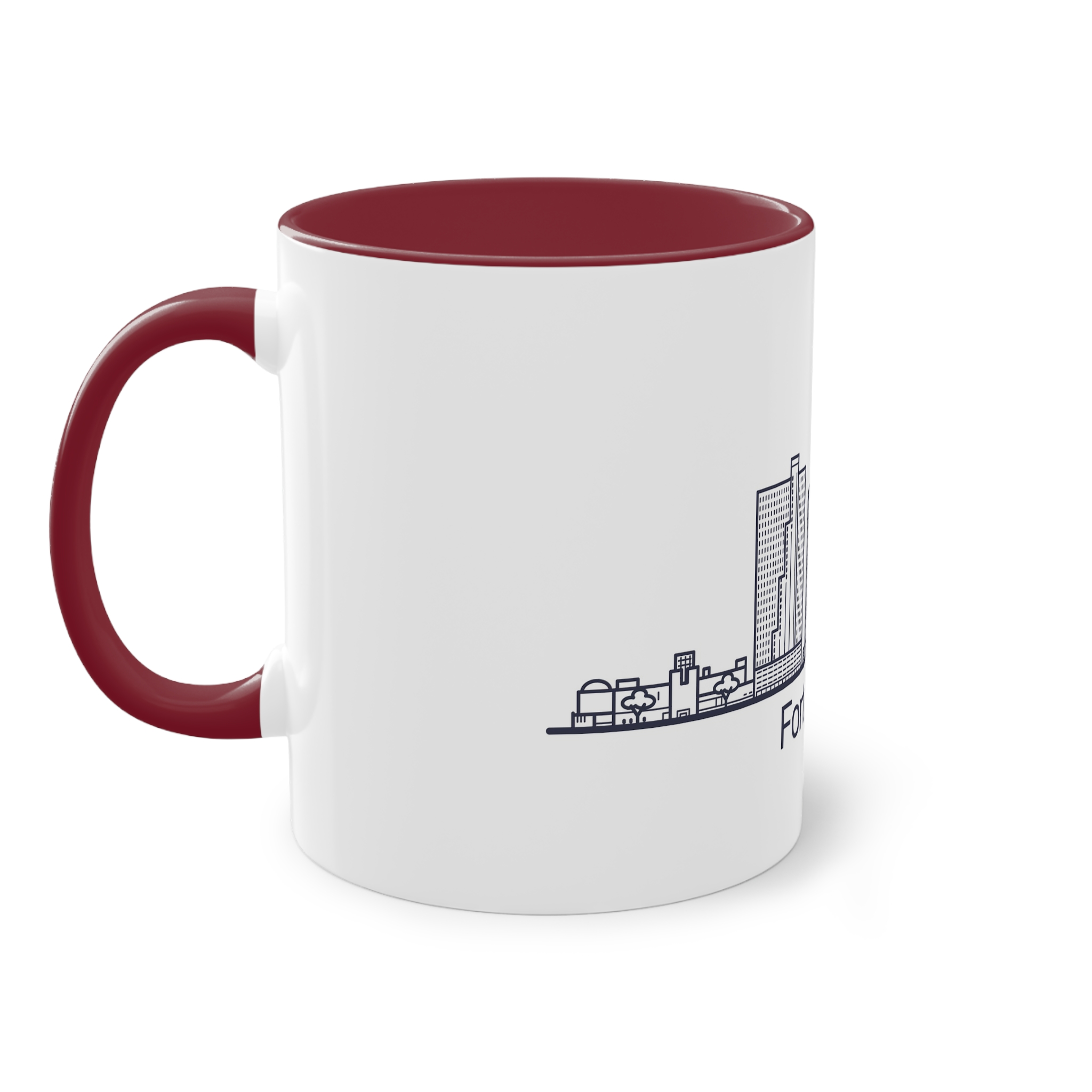 Original Design ED66DF Two Tone Coffee Mug 11oz - Image 7