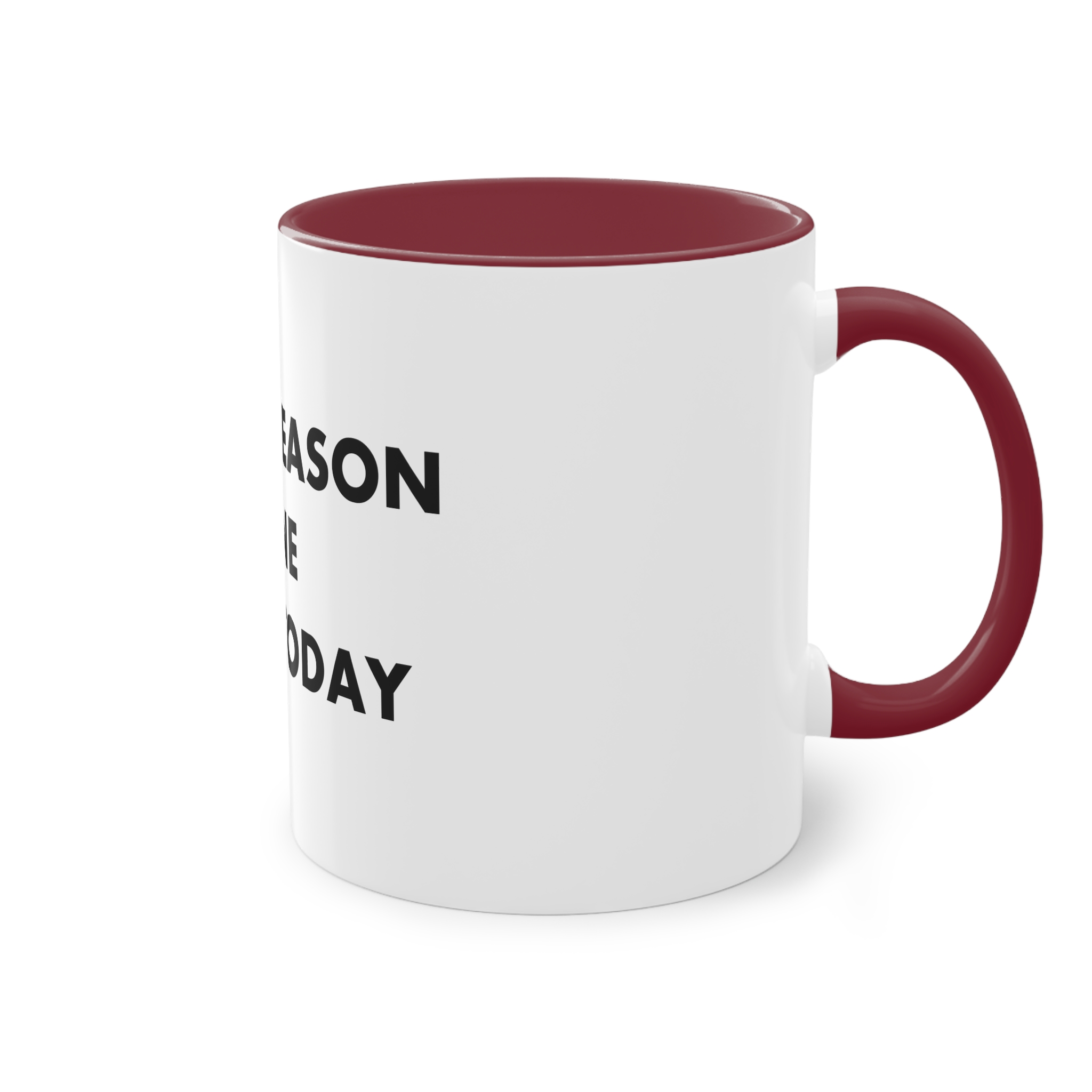 Be Reason Someone Smiles Today Two Tone Coffee Mug 11oz - Image 8