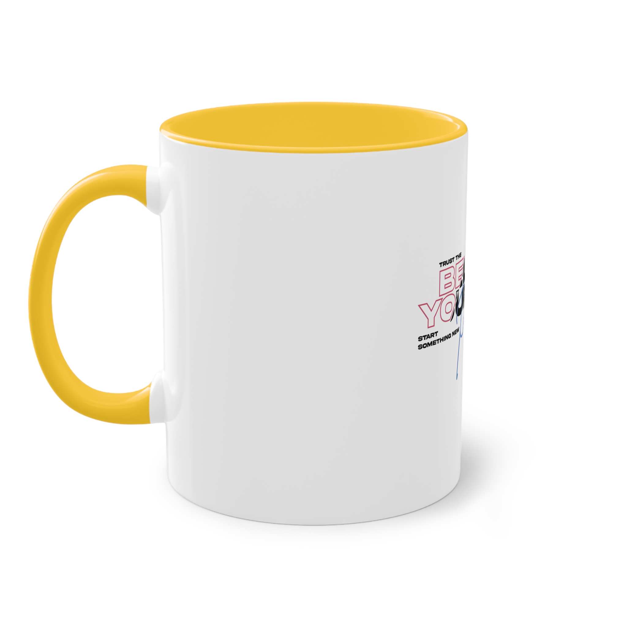 Believe Yourself Process Two Tone Coffee Mug 11oz - Image 19