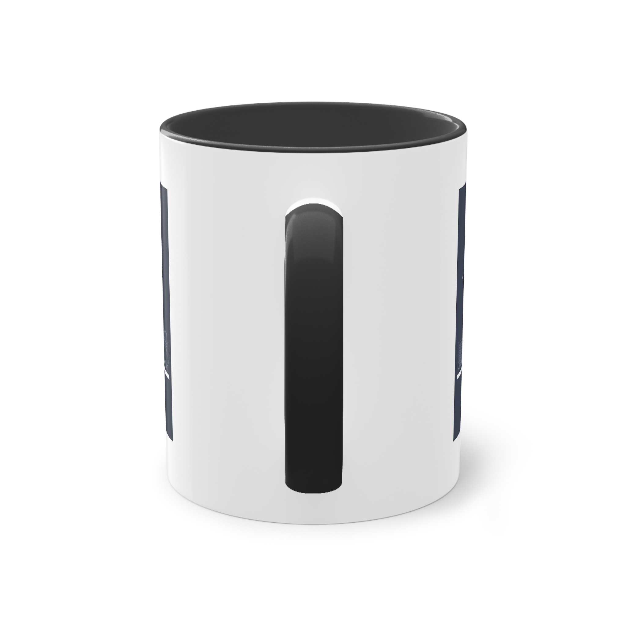 Montreal Outline Inverse Two Tone Coffee Mug 11oz - Image 10