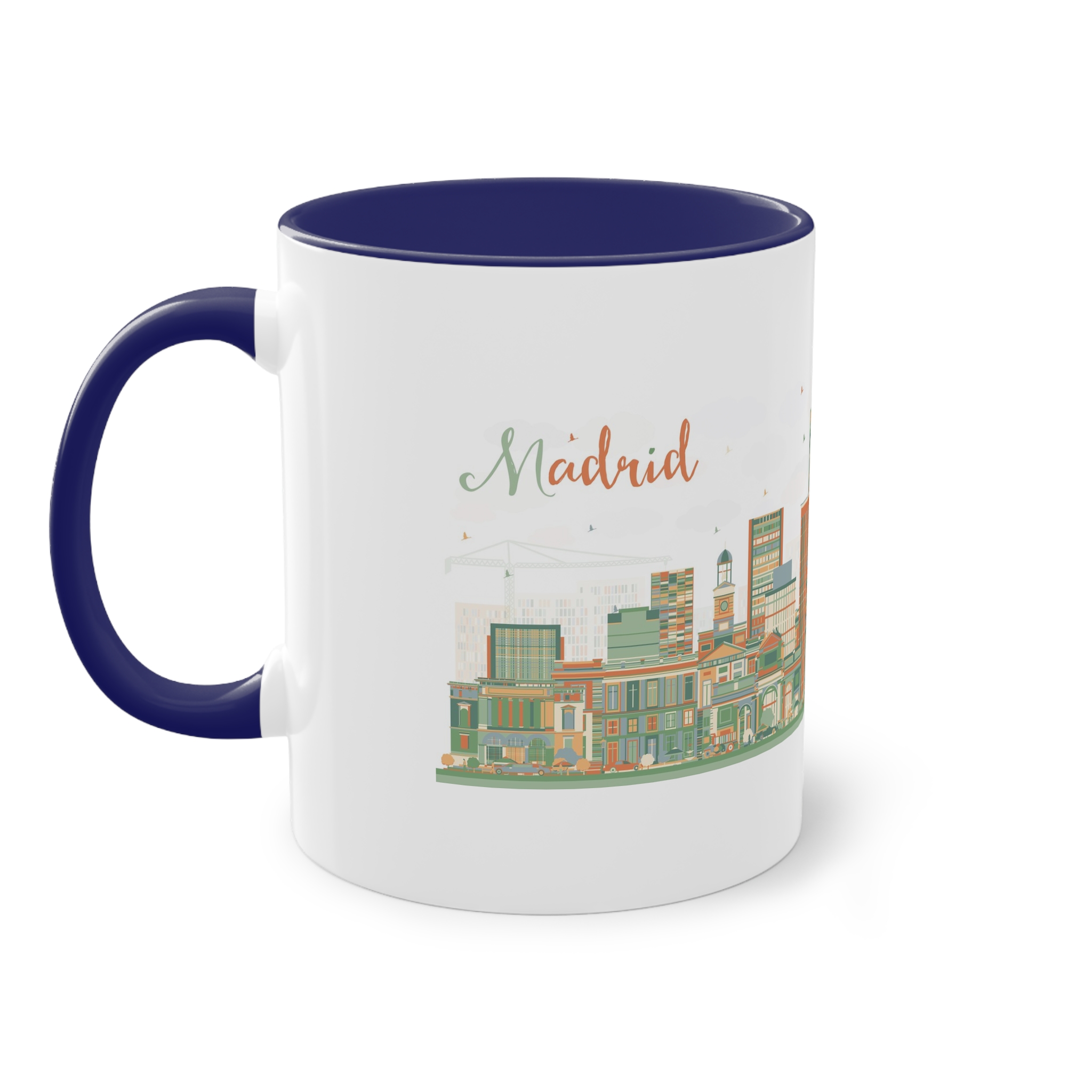 Madrid New Ver 1 Two Tone Coffee Mug 11oz - Image 43