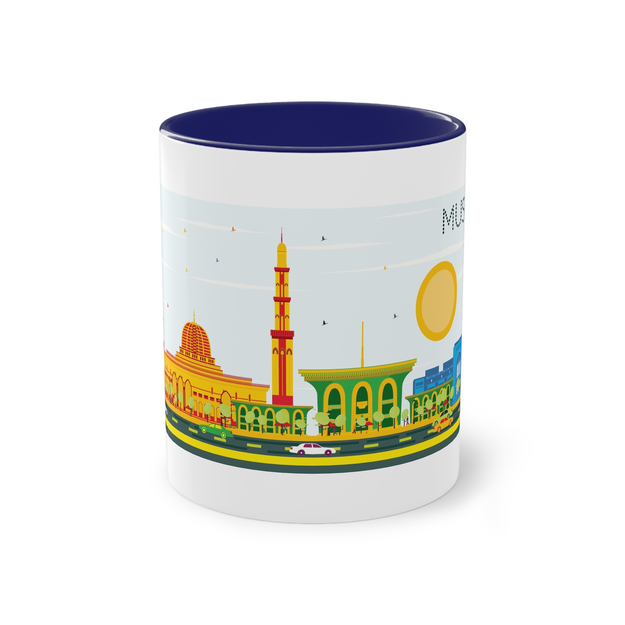 Muscat Color Two Tone Coffee Mug 11oz - Image 41