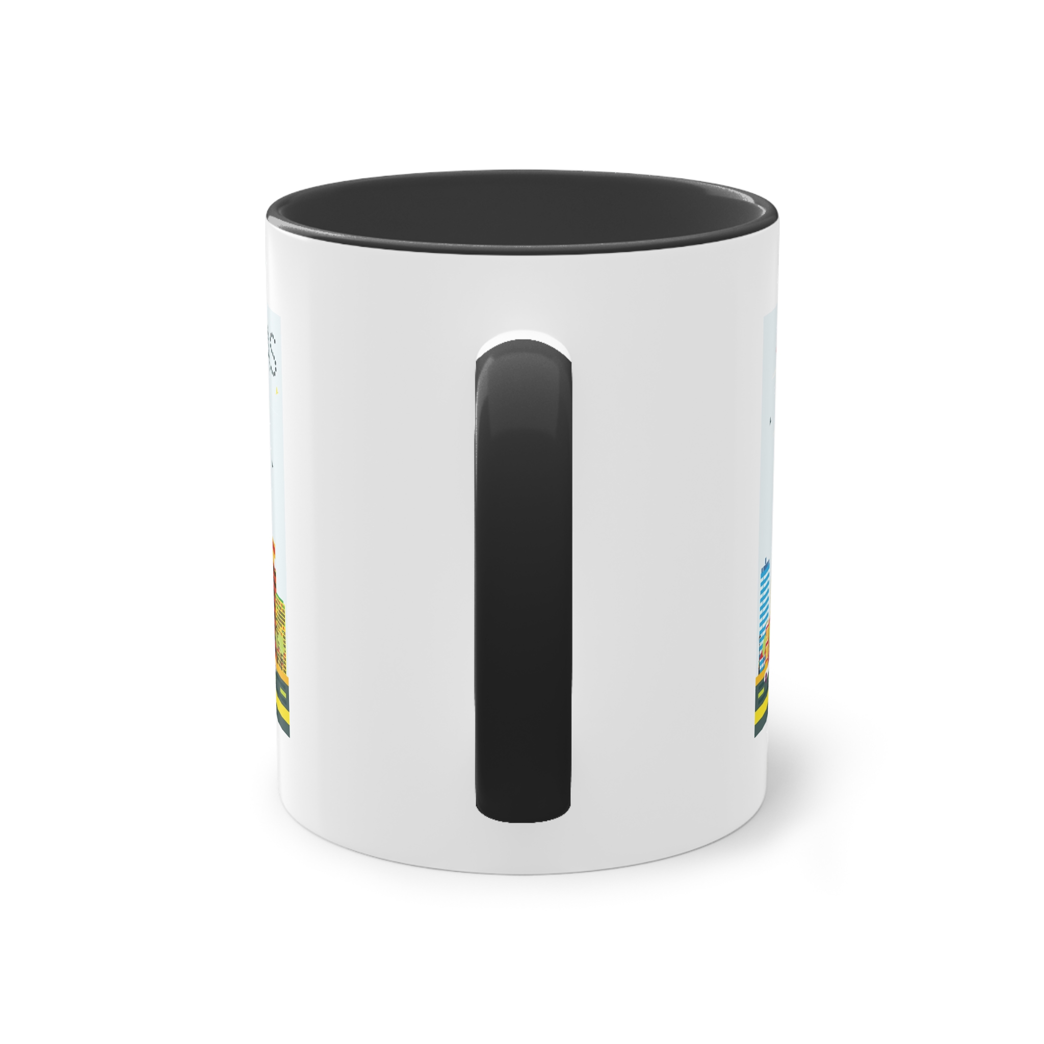 Dallas Color Two Tone Coffee Mug 11oz - Image 10