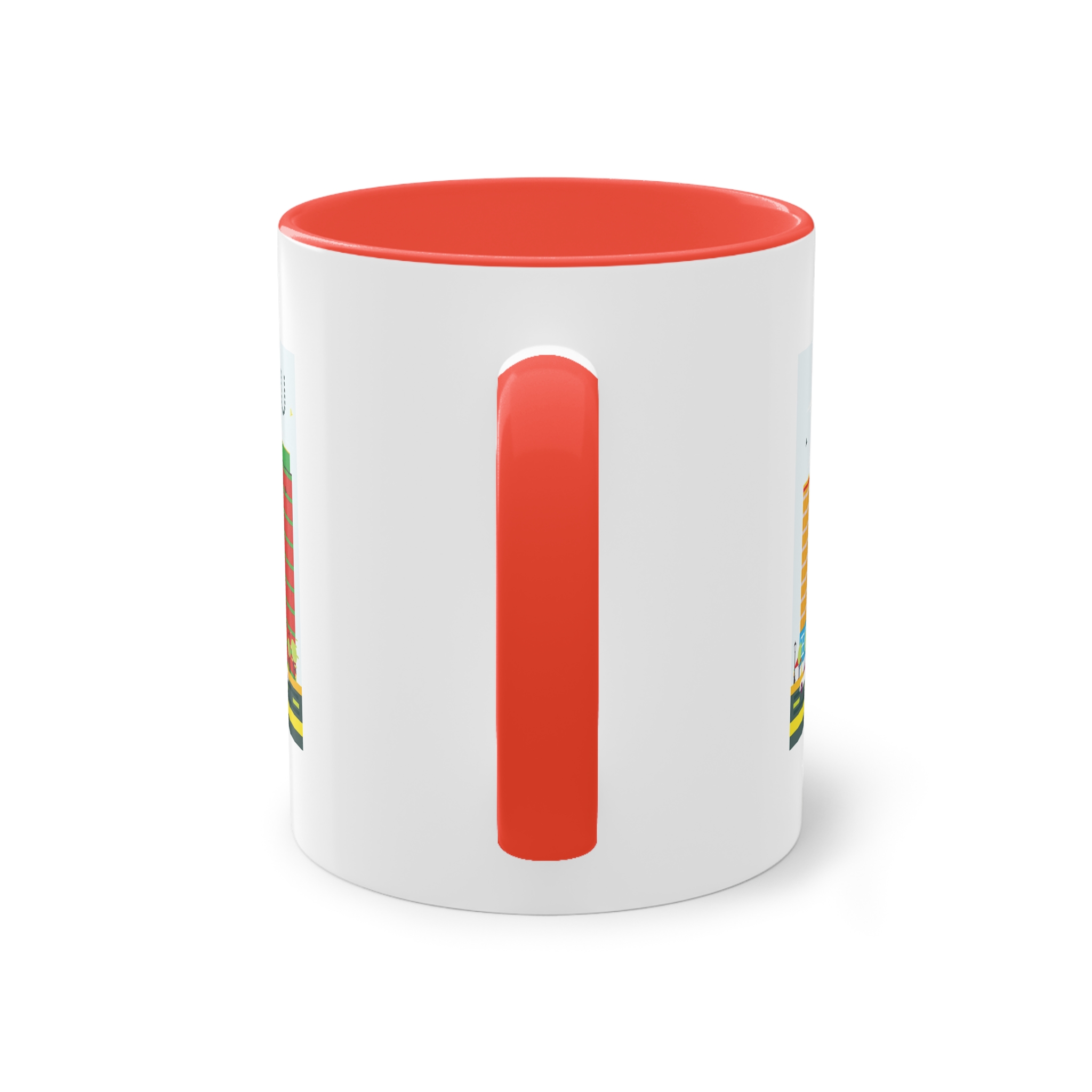 Juneau Color Two Tone Coffee Mug 11oz - Image 2