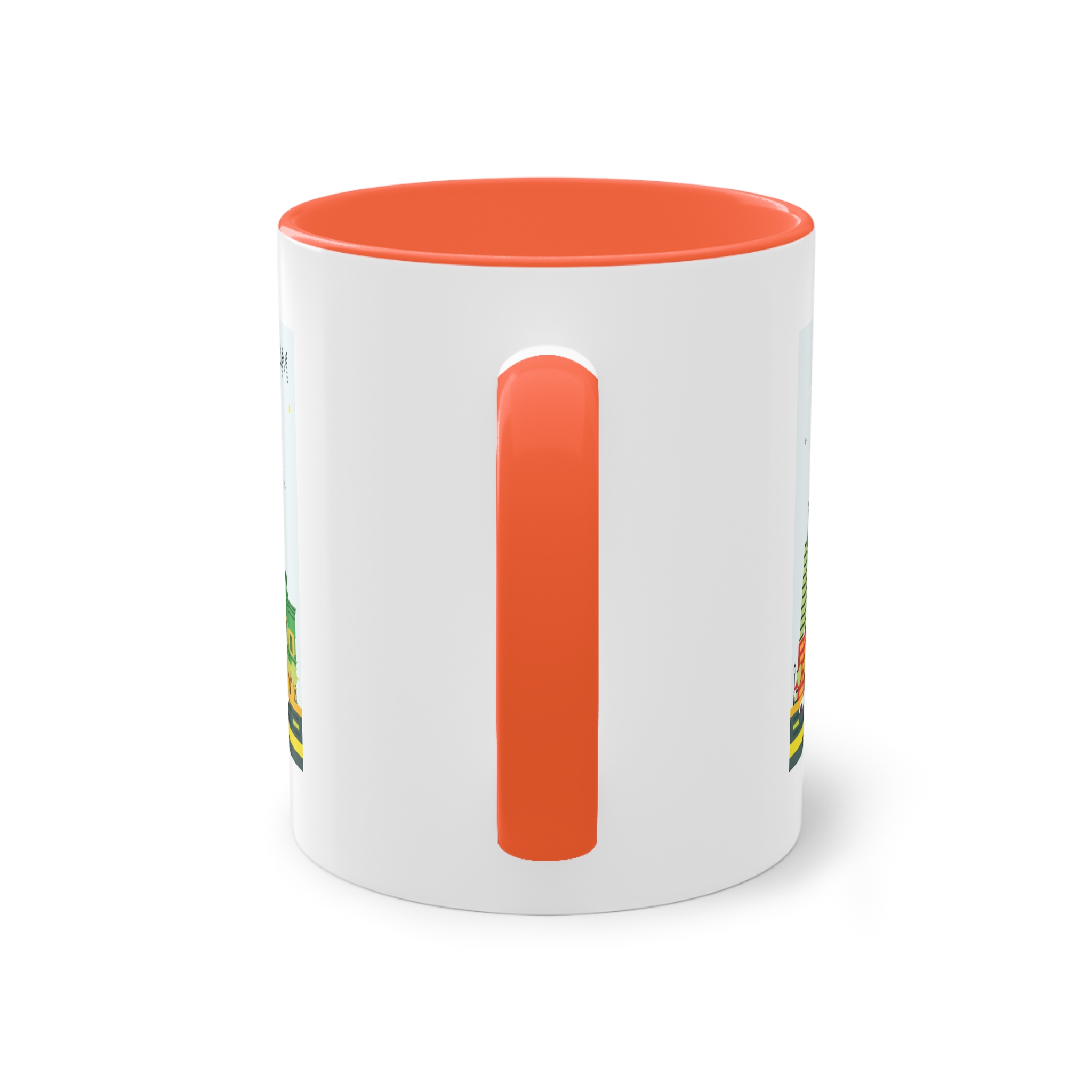 Visakhapatnam Color Two Tone Coffee Mug 11oz - Image 14