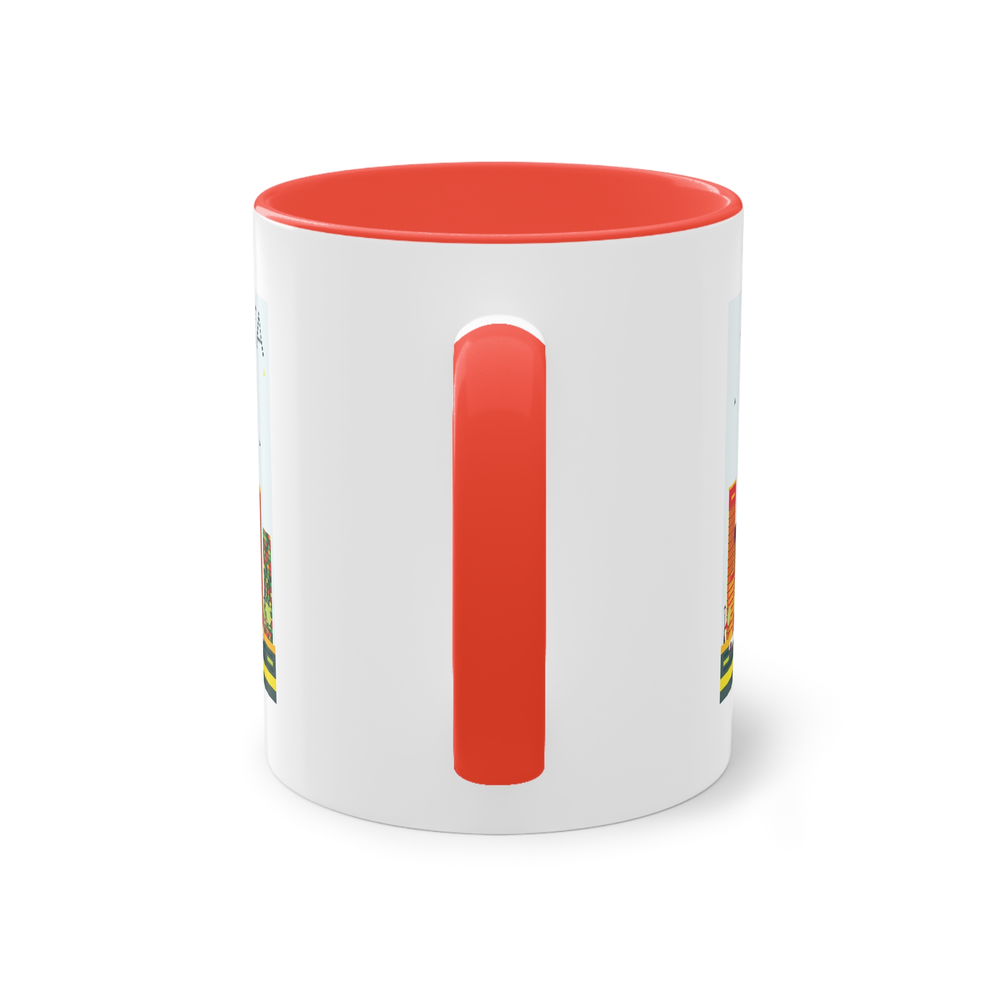 Atlanta Color Two Tone Coffee Mug 11oz - Image 2