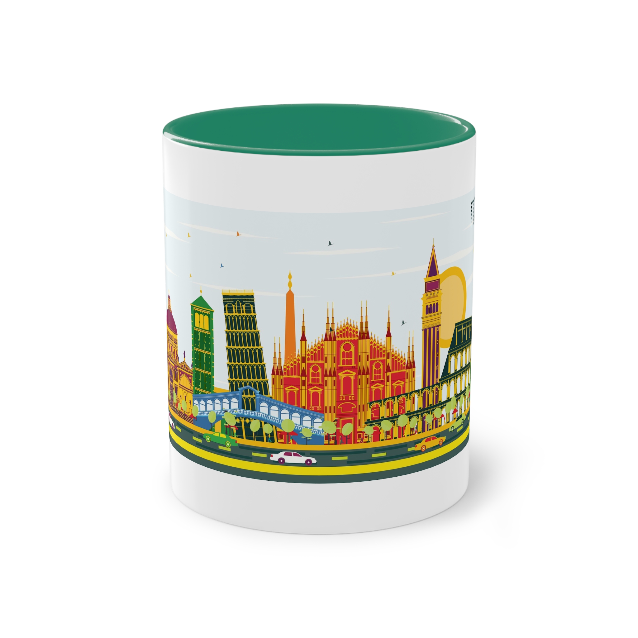 Italy Color Two Tone Coffee Mug 11oz - Image 29