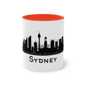Sydney New Silhouette Two Tone Coffee Mug 11oz