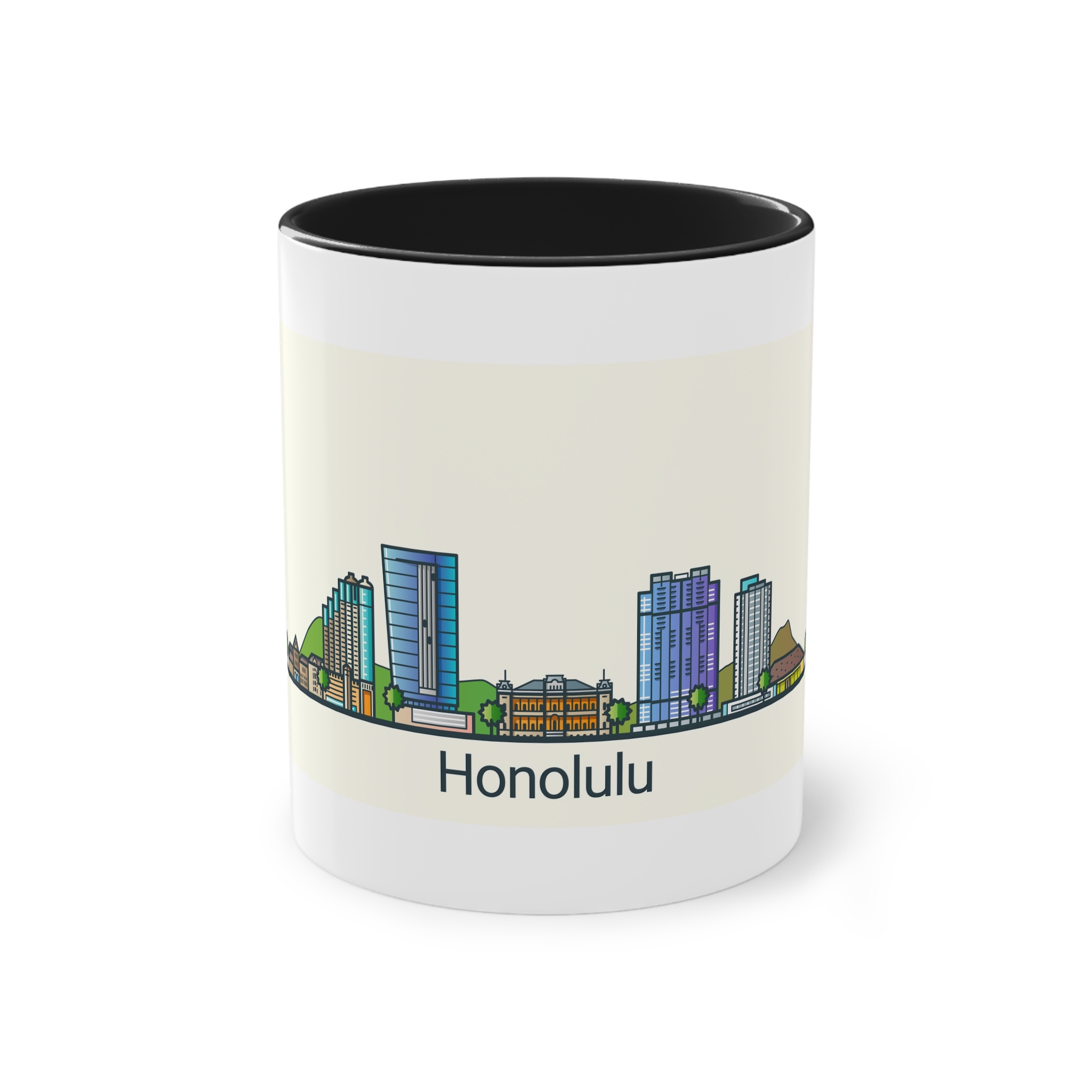 Original Design D550D4 Two Tone Coffee Mug 11oz - Image 9