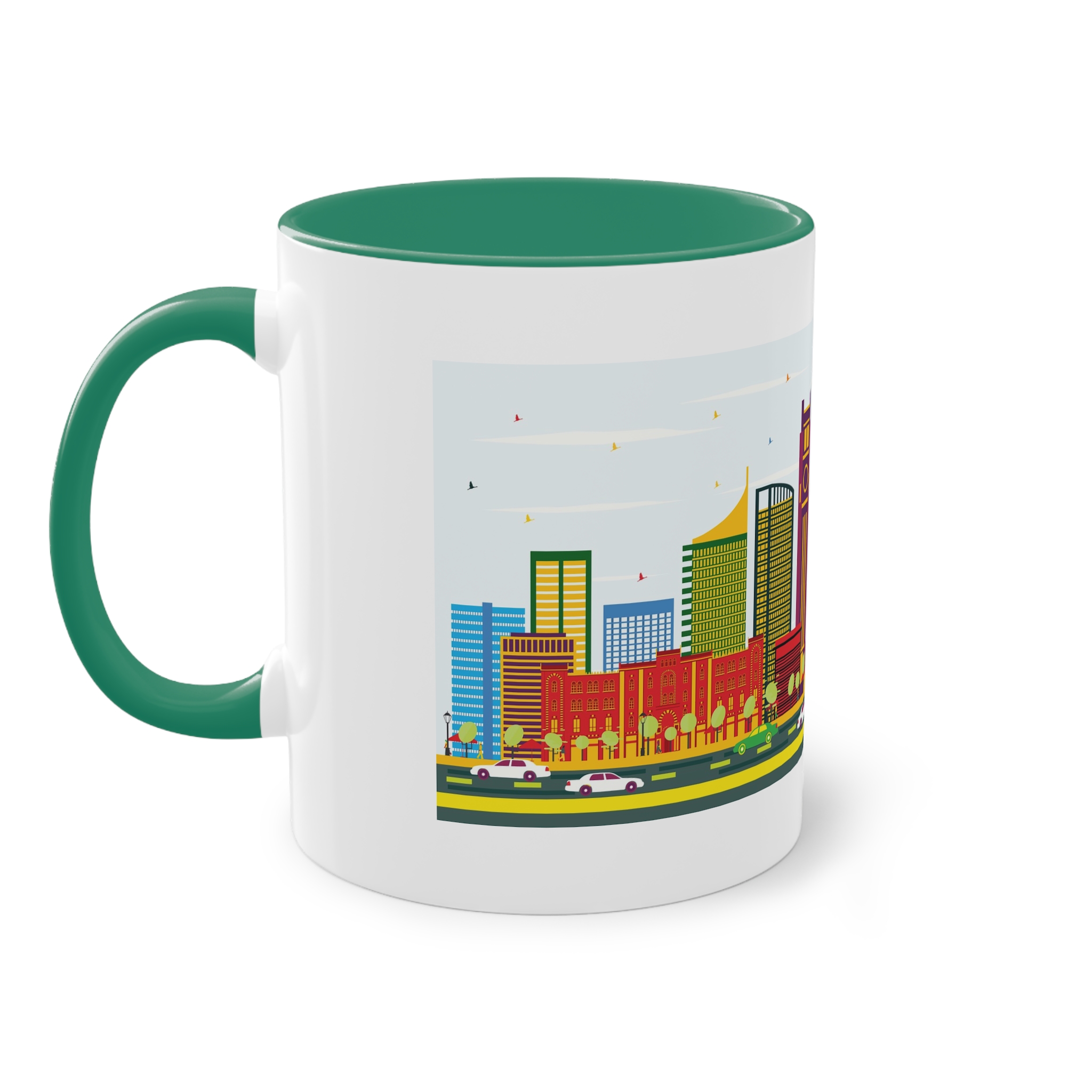 Beirut Color Two Tone Coffee Mug 11oz - Image 31