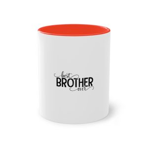 Best Brother Ever Two Tone Coffee Mug 11oz