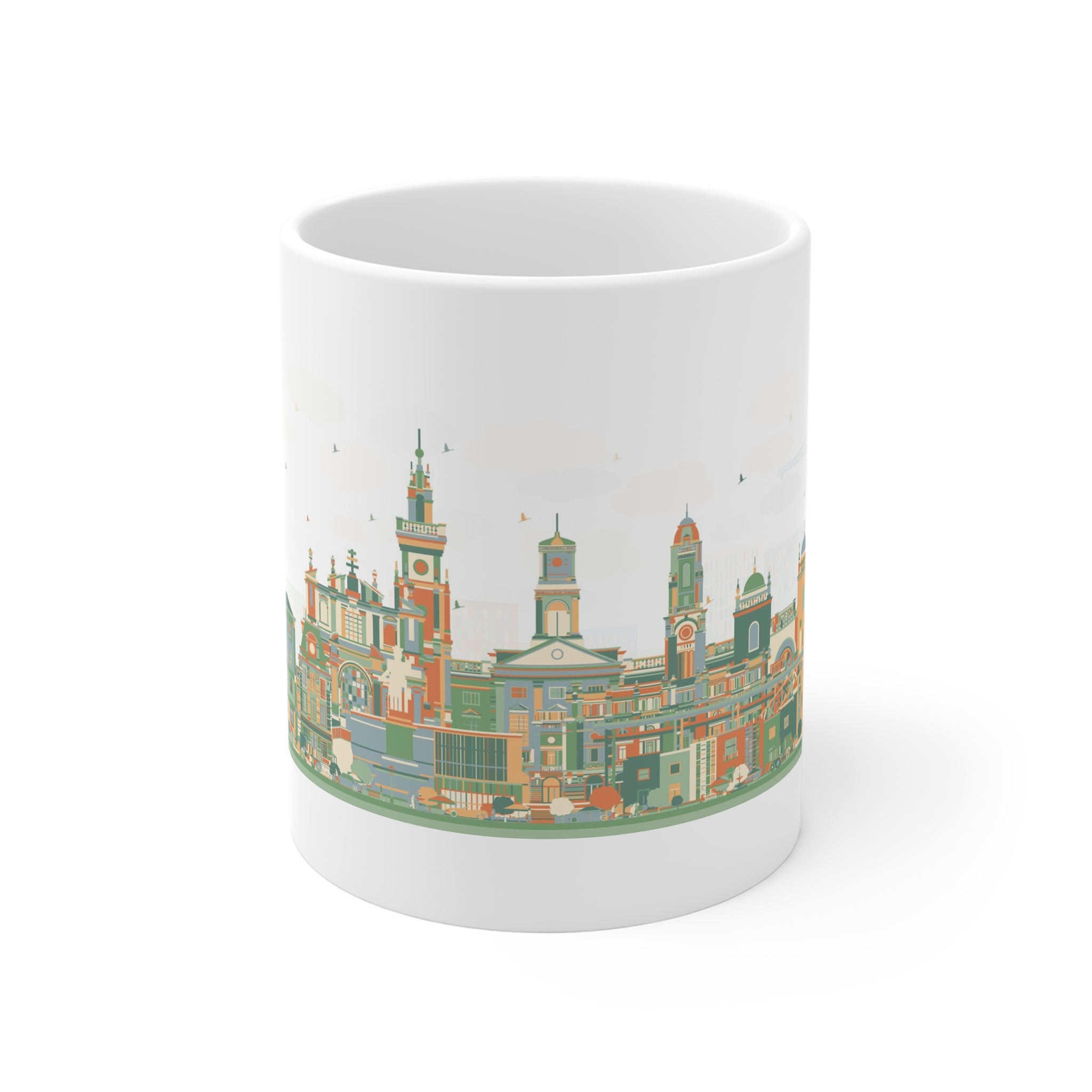 Porto Ver 1 11oz White Mug