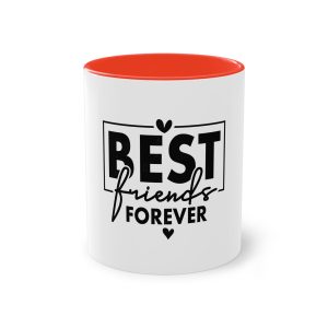 Best Friends Forever Copia Two Tone Coffee Mug 11oz