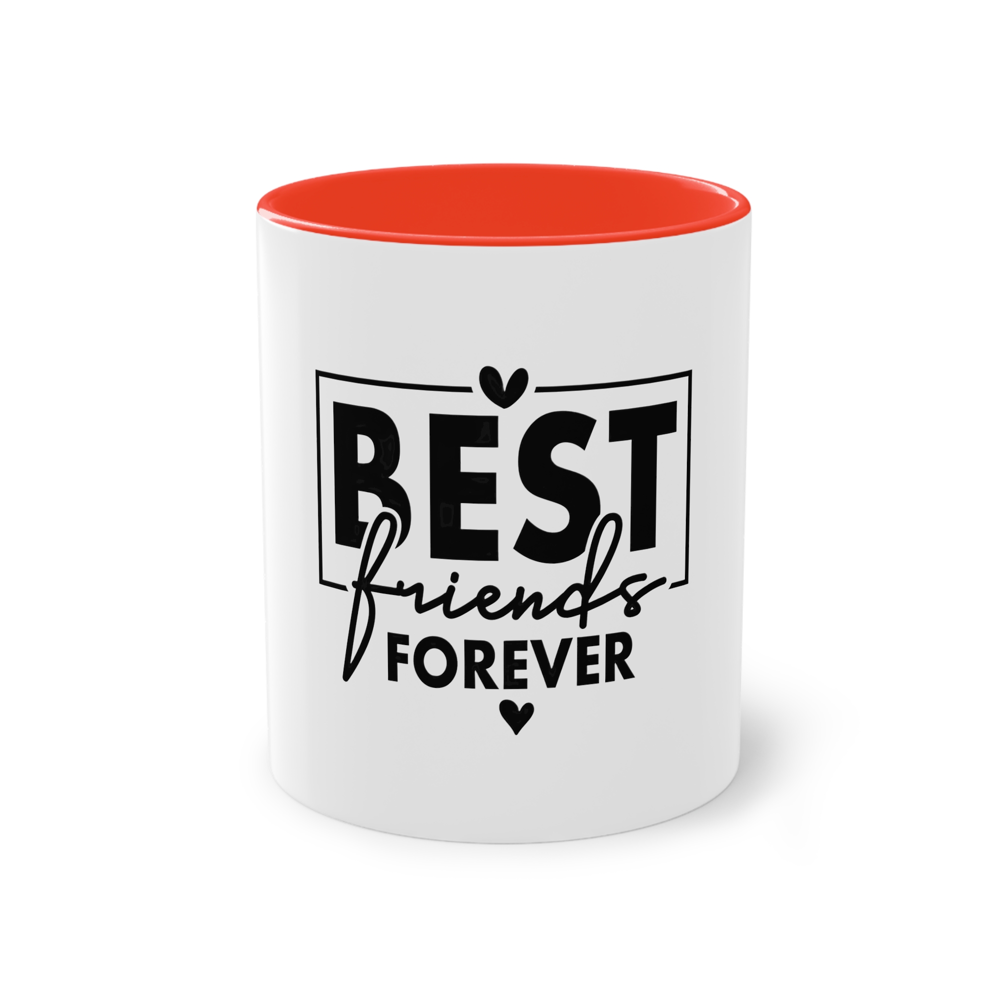 Best Friends Forever Copia Two Tone Coffee Mug 11oz