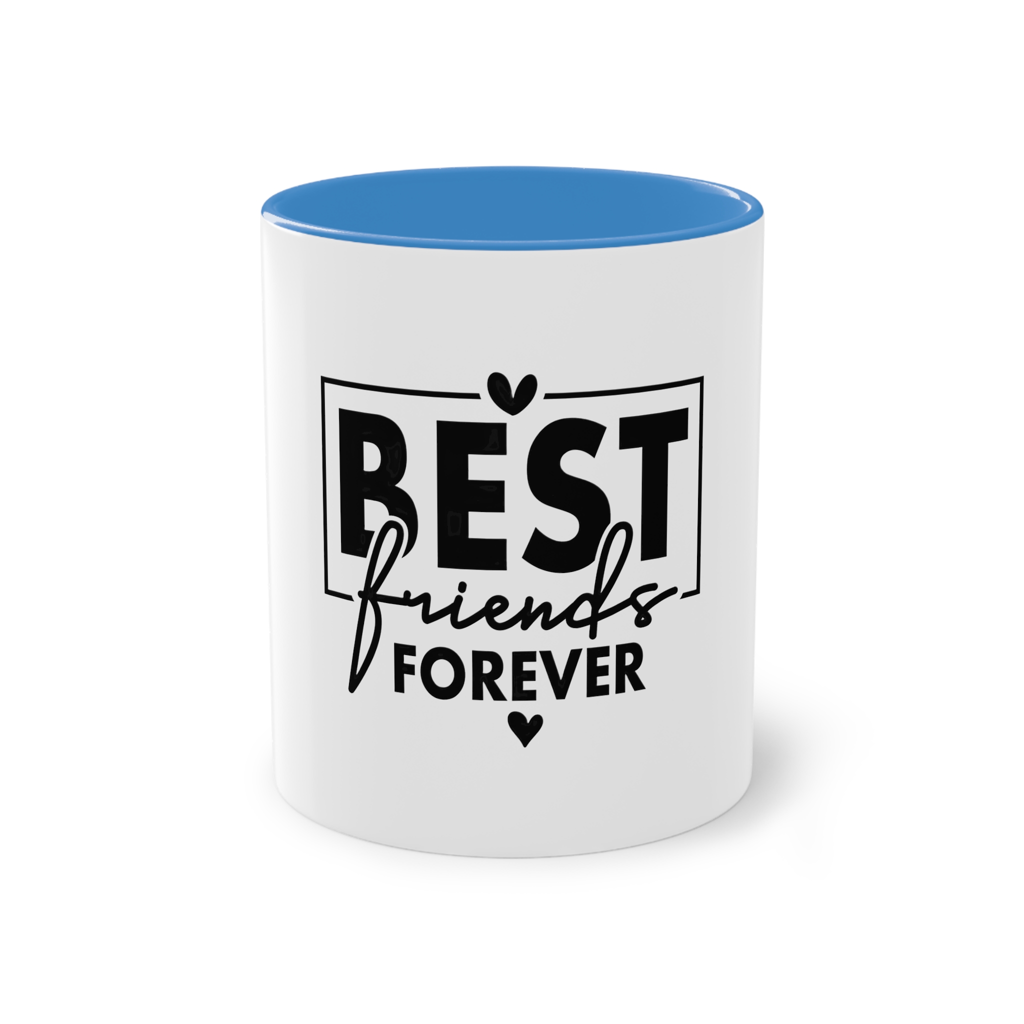 Best Friends Forever Copia Two Tone Coffee Mug 11oz - Image 33