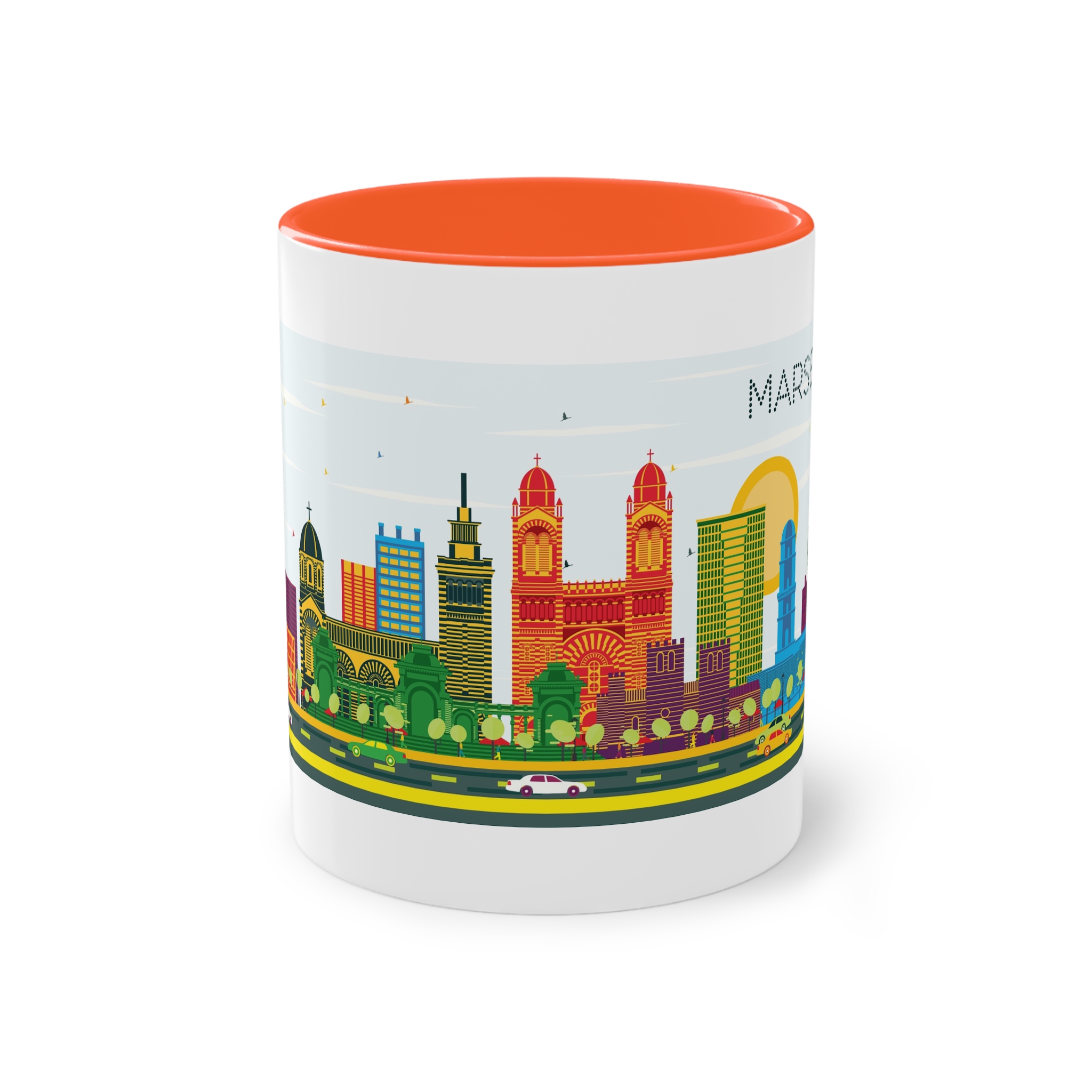 Marseille Color Two Tone Coffee Mug 11oz - Image 13